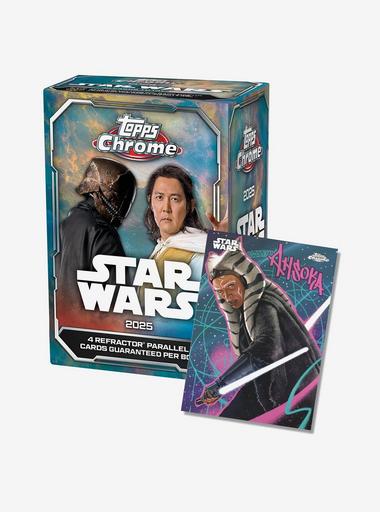 Topps Chrome 2025 Star Wars Value Box | Hot Topic