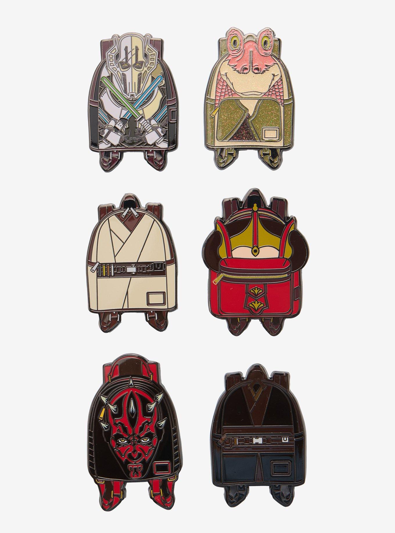 Star Wars Hyperspace Loungefly Backpack with Pin & Clear Pin Window PHOTOS: New Star Wars Hyperspace Loungefly Backpack Takes  main image 2
