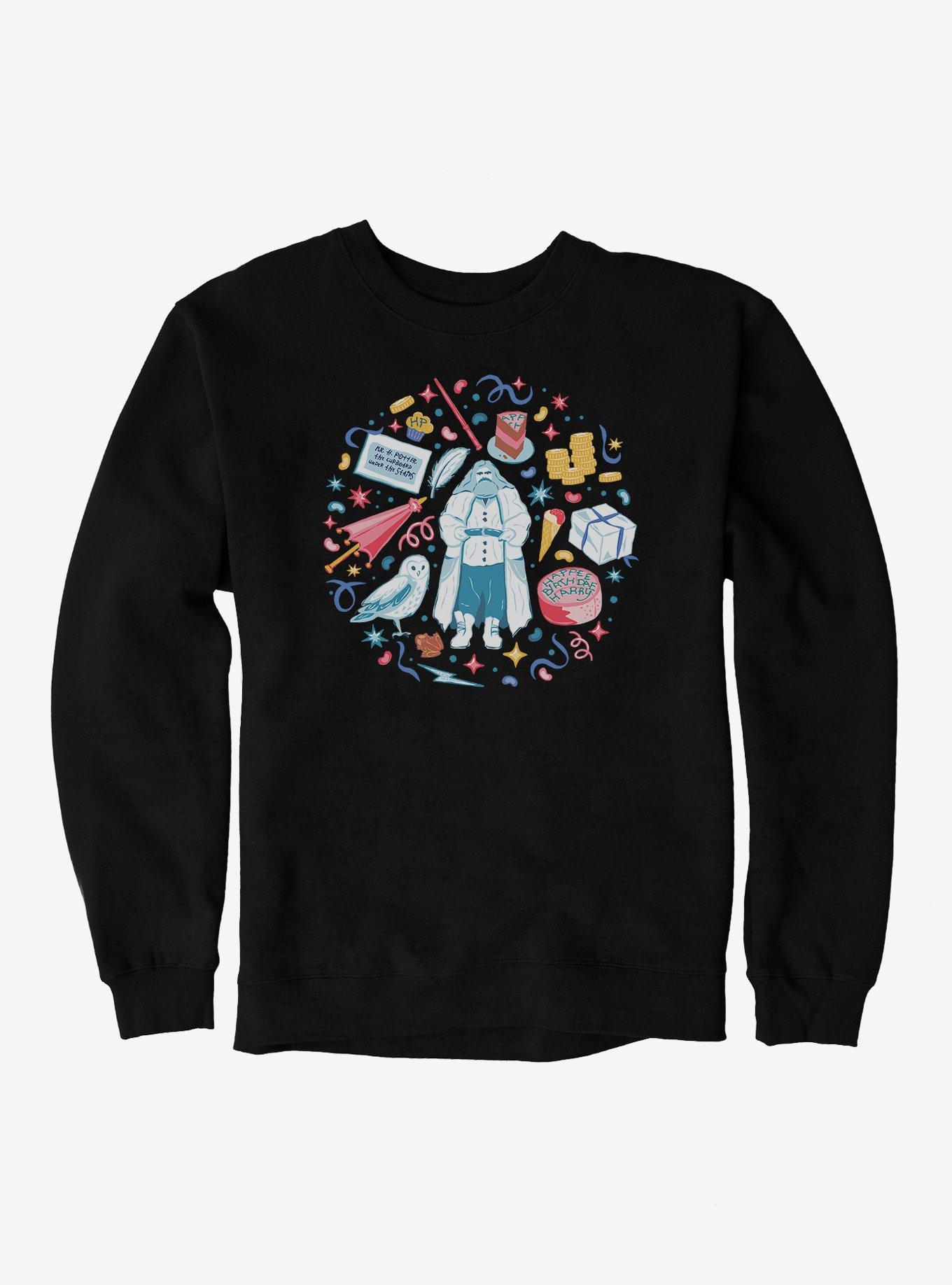 Harry Potter Hagrid Happy Birthday Sweatshirt, , hi-res