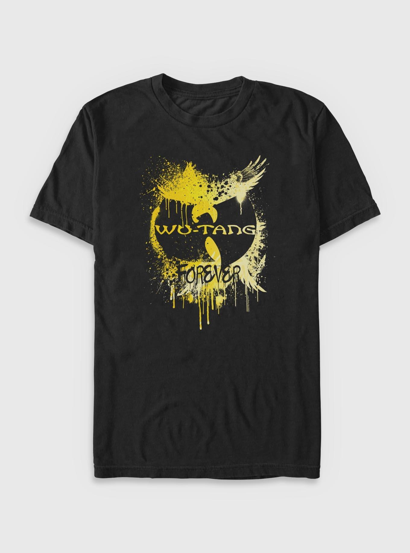 Wu-Tang Paint Splash Big & Tall, BLACK, hi-res