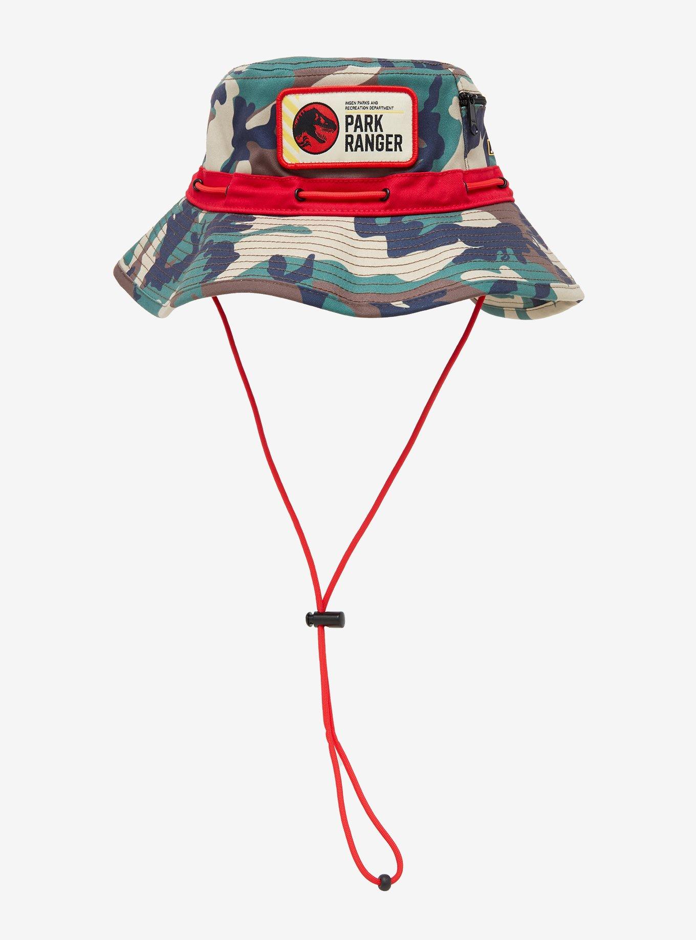 Jurassic Park Ranger Camouflage Bucket Hat, , hi-res