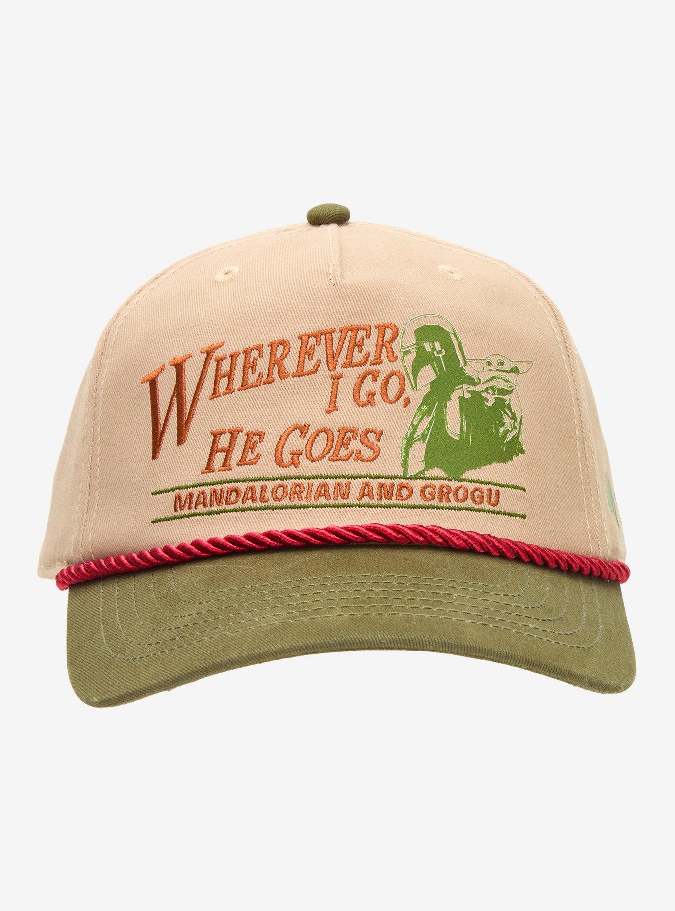 Star Wars The Mandalorian Grogu & Mandalorian Snapback Hat, , hi-res