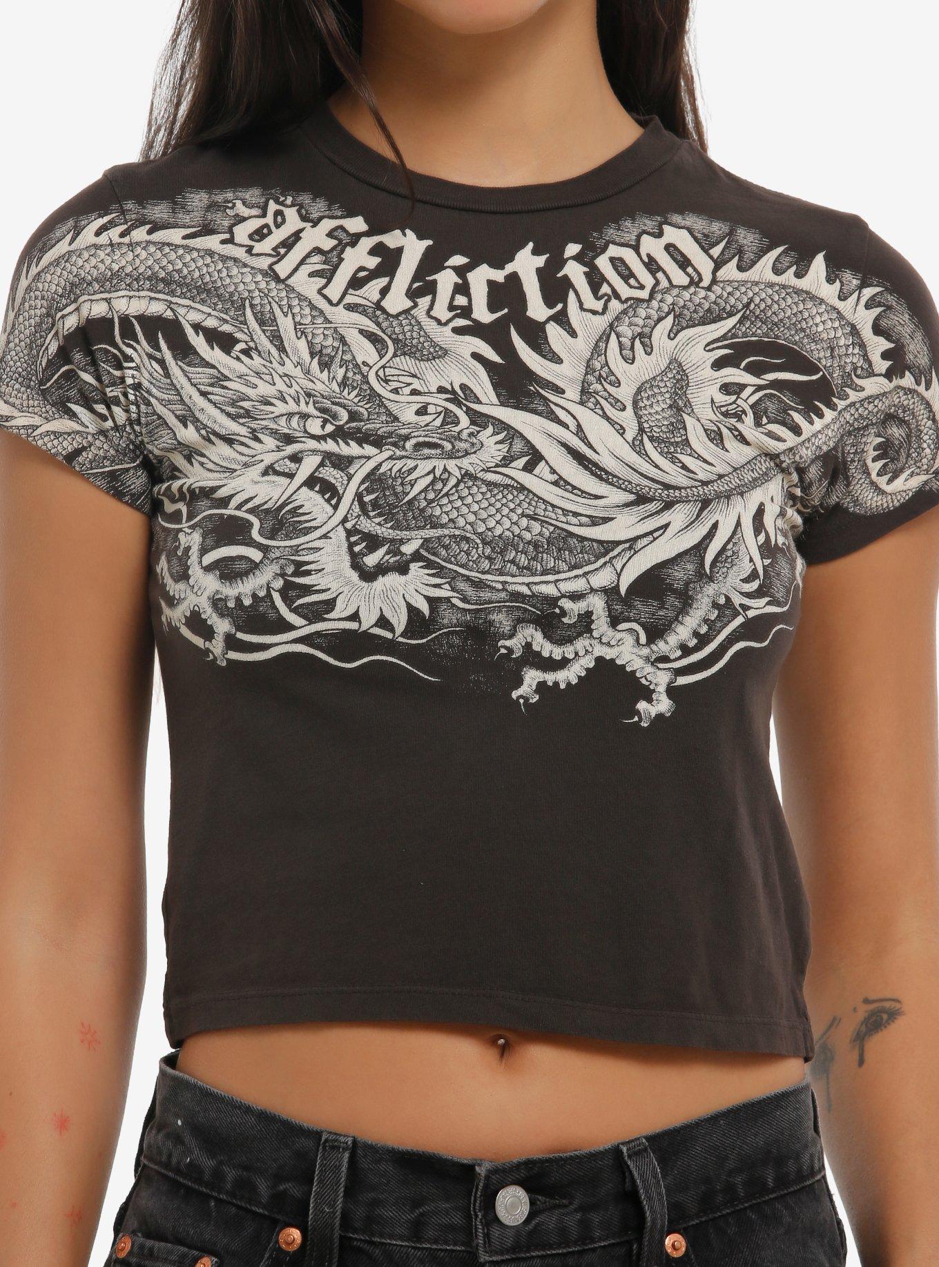 Affliction Dragon Girls Baby T-Shirt, , hi-res