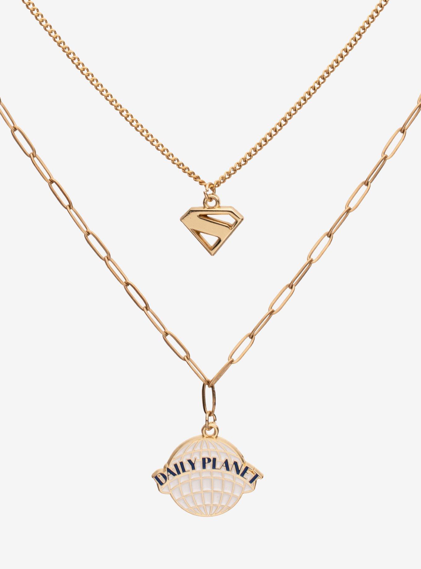 DC Comics Superman Movie Necklace Set, , hi-res