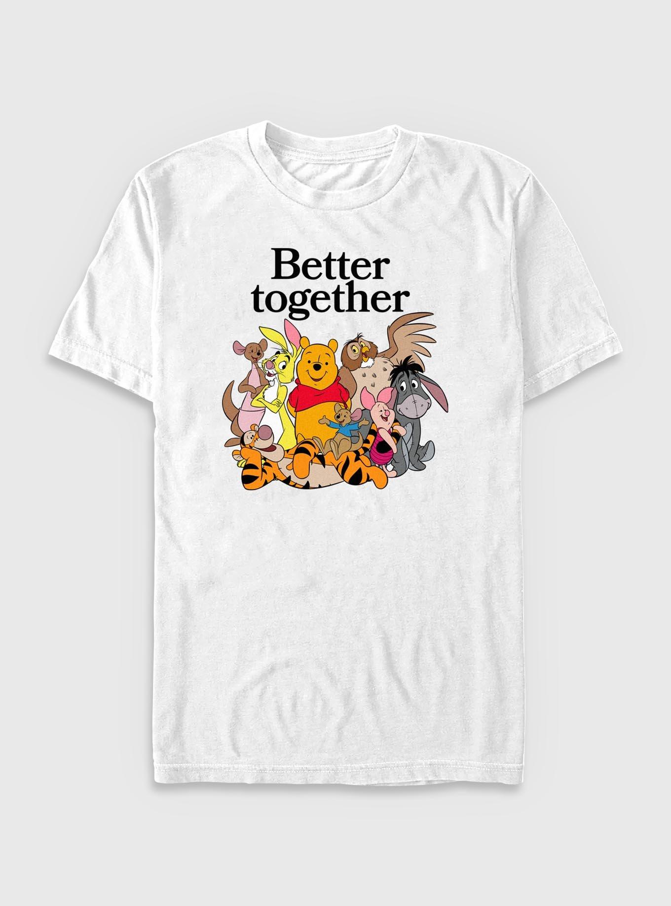 Disney Winnie The Pooh Better Together Big & Tall, WHITE, hi-res