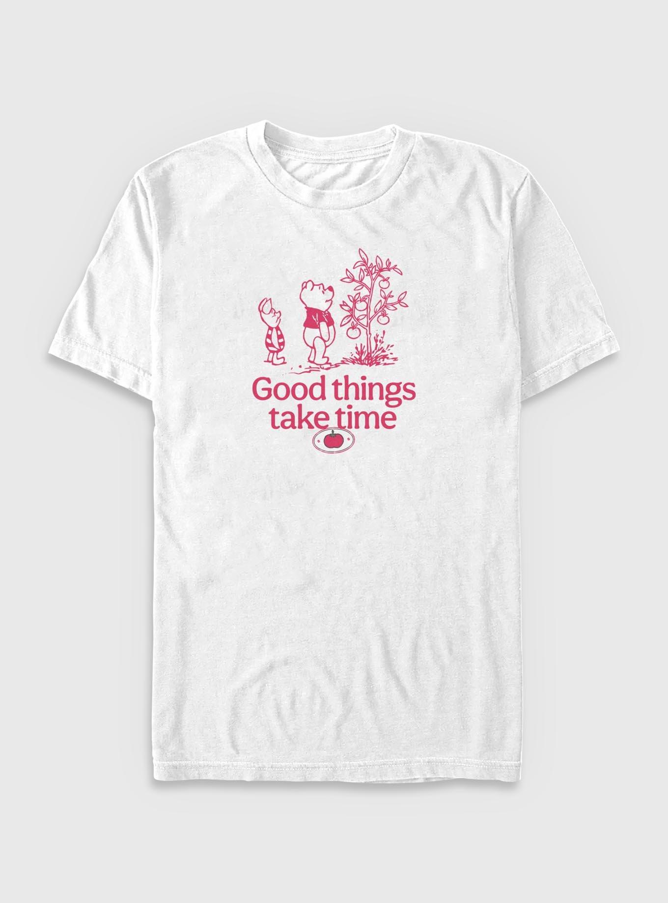 Disney Winnie The Pooh Good Things Take Time Big & Tall, , hi-res