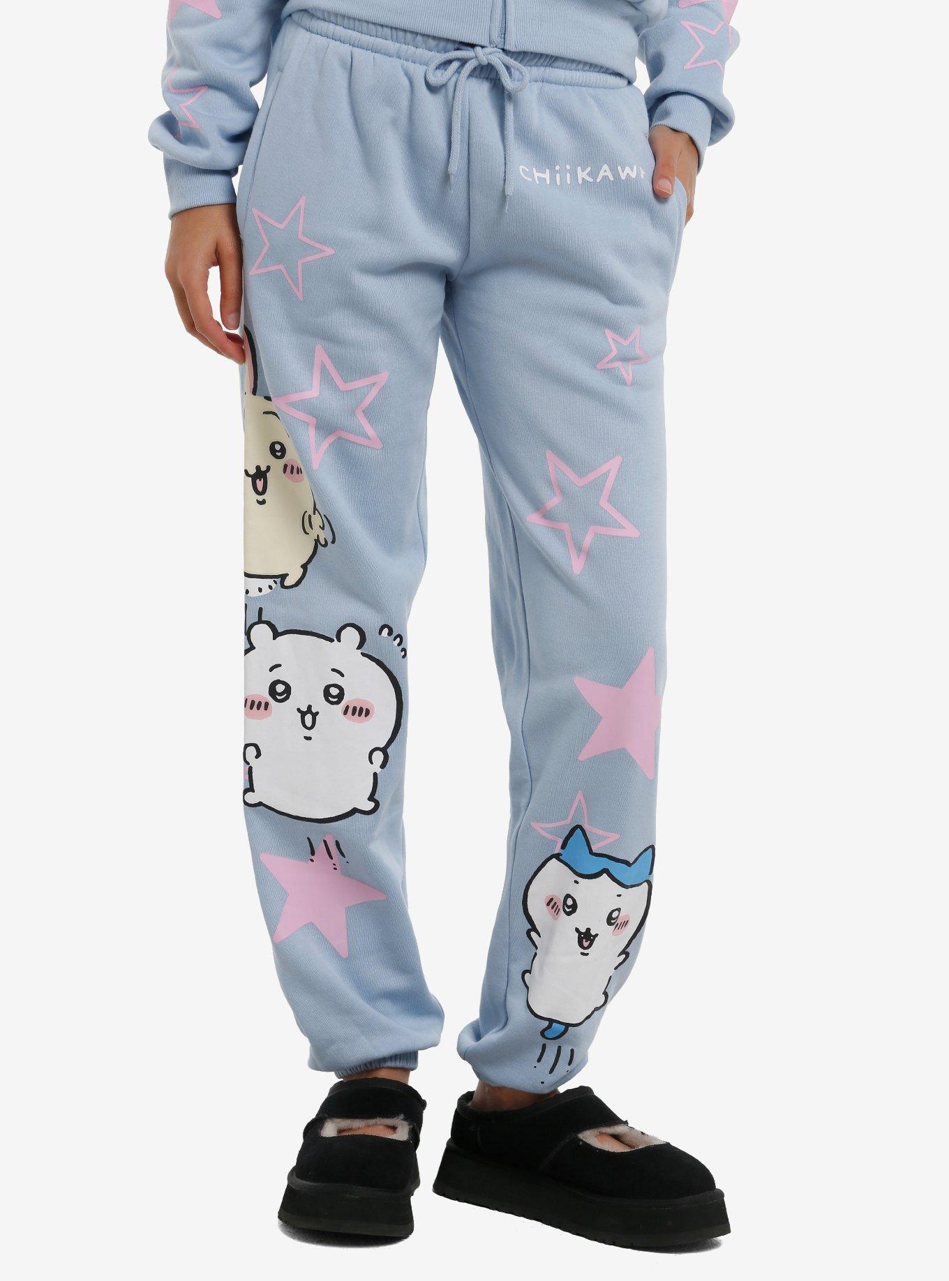 Chiikawa Trio Star Jogger Sweatpants, , hi-res