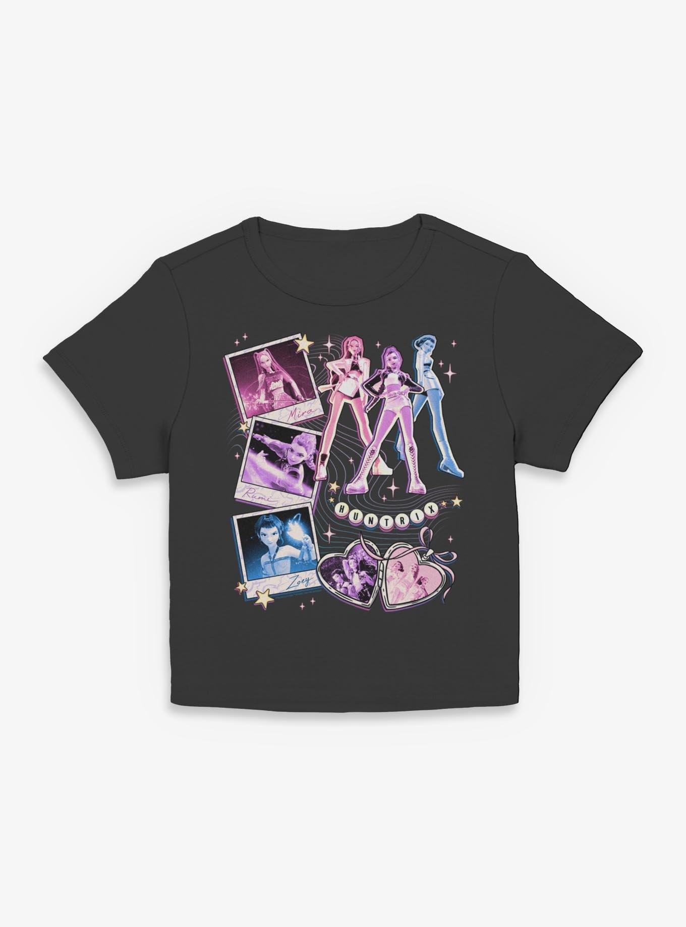 KPop Demon Hunters Huntrix Instant Picture Collage Women Baby T-Shirt, , hi-res