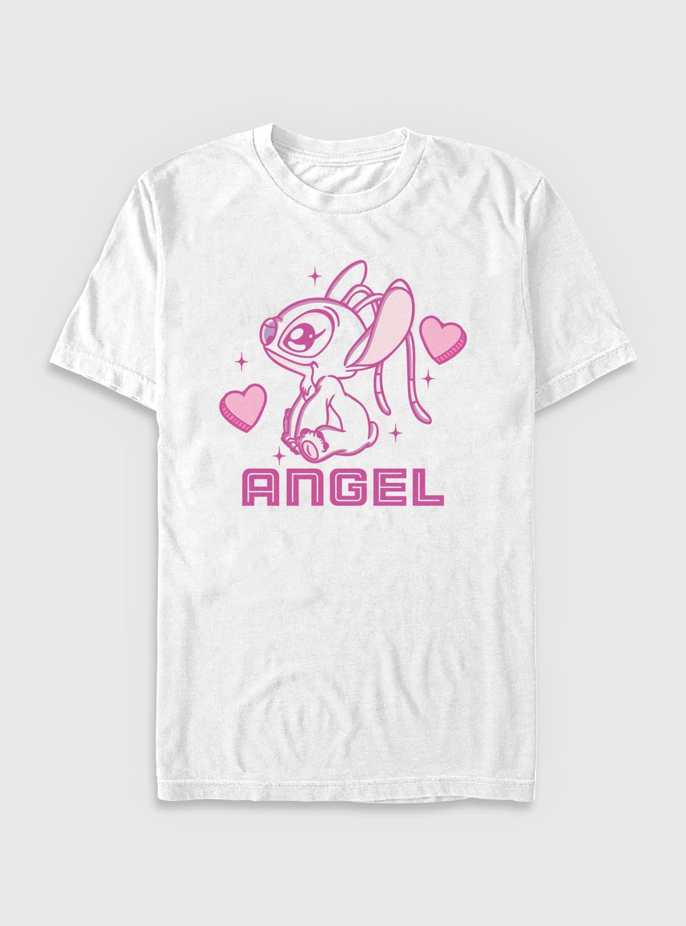 Disney Lilo & Stitch Angel Hearts T-Shirt, , hi-res
