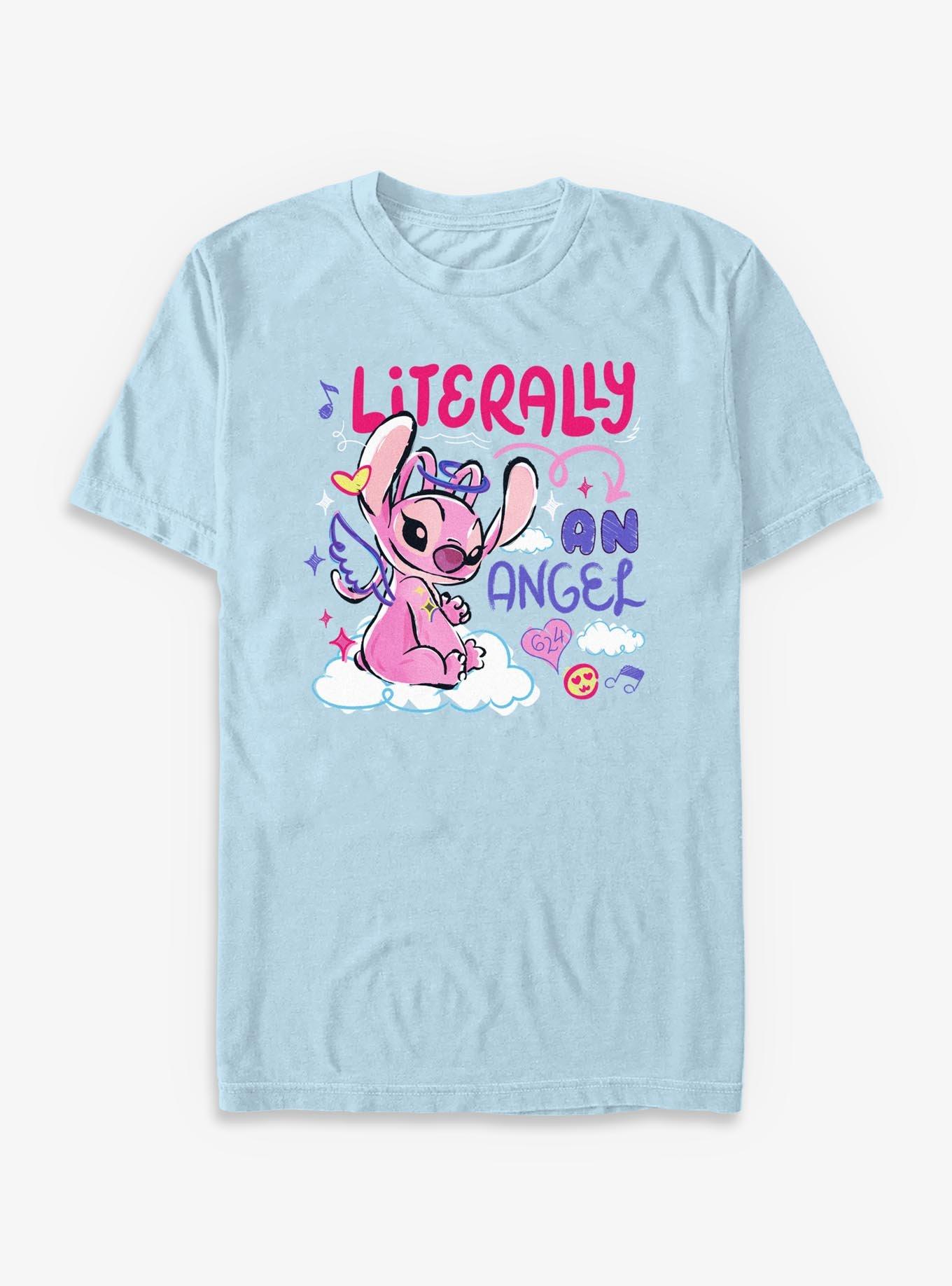 Disney Lilo & Stitch Literally An Angel T-Shirt