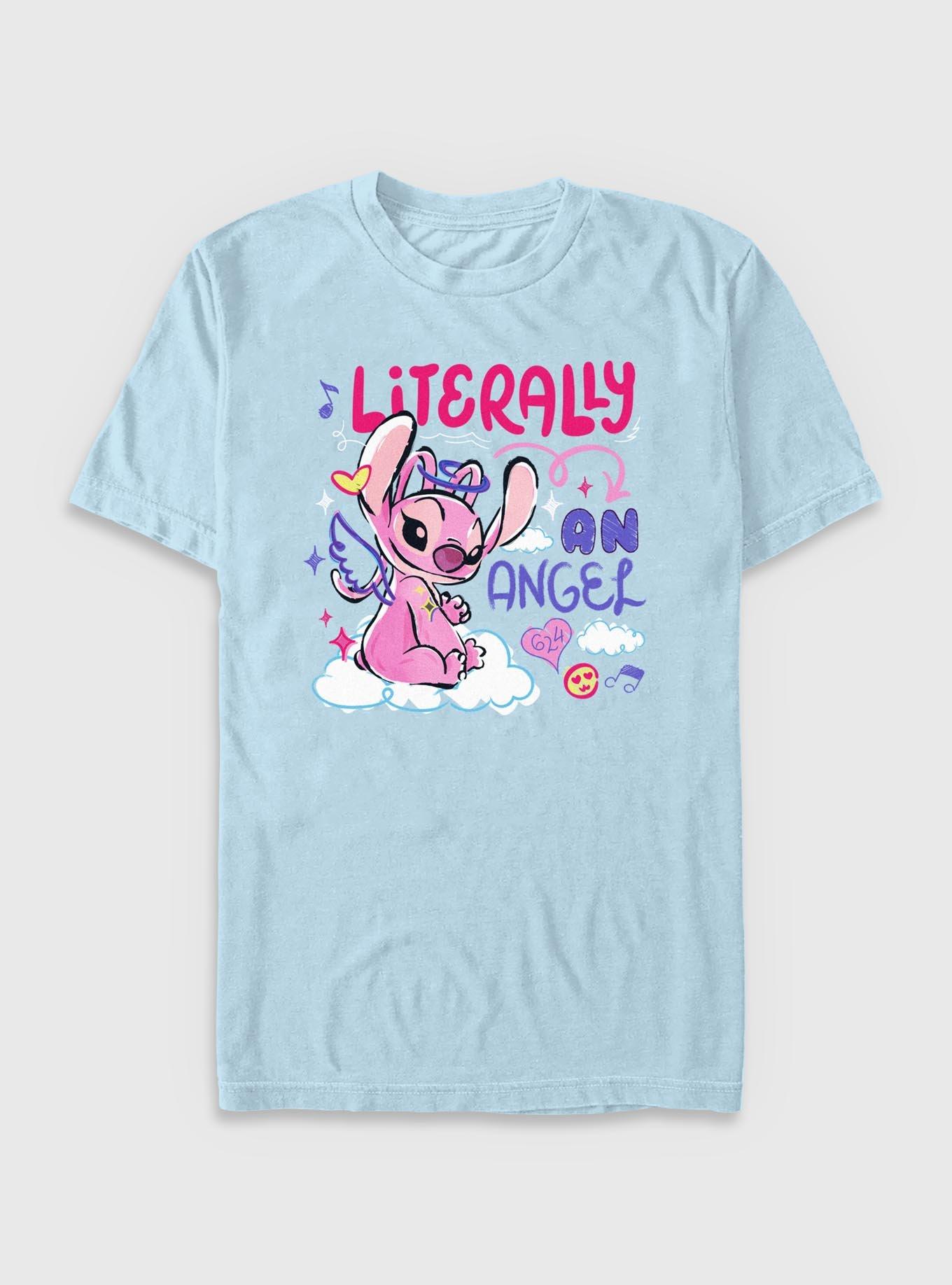 Disney Lilo & Stitch Literally An Angel T-Shirt, , hi-res