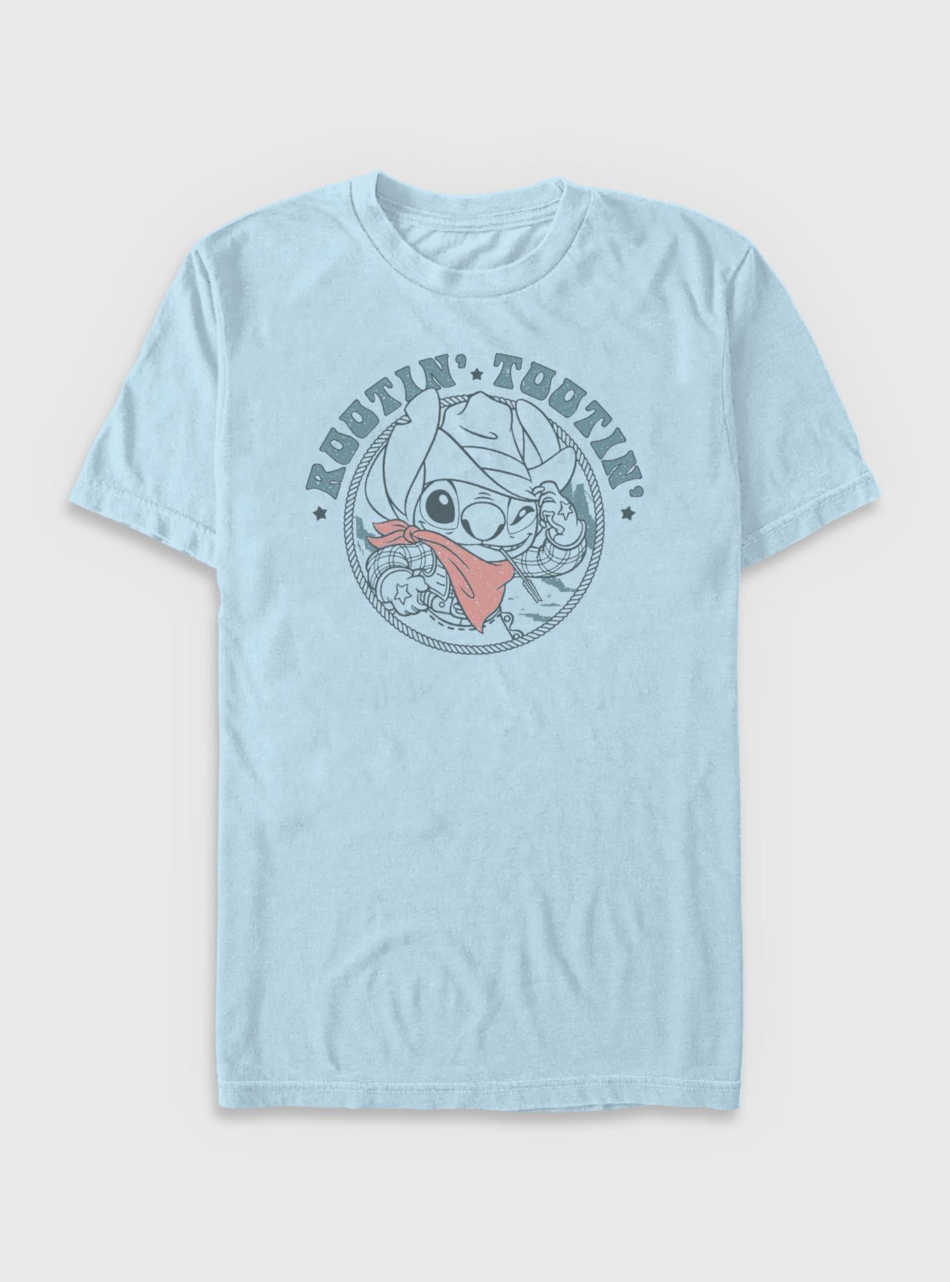 Disney Lilo & Stitch Rootin Tootin T-Shirt, LT BLUE, hi-res