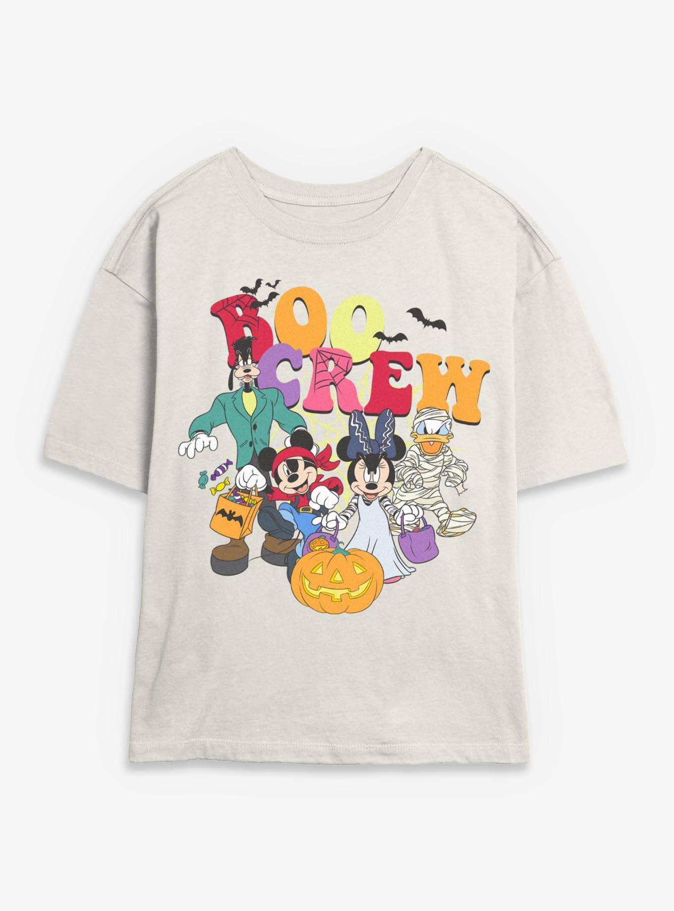 Disney Mickey Mouse Boo Crew Girls Skimmer T-Shirt