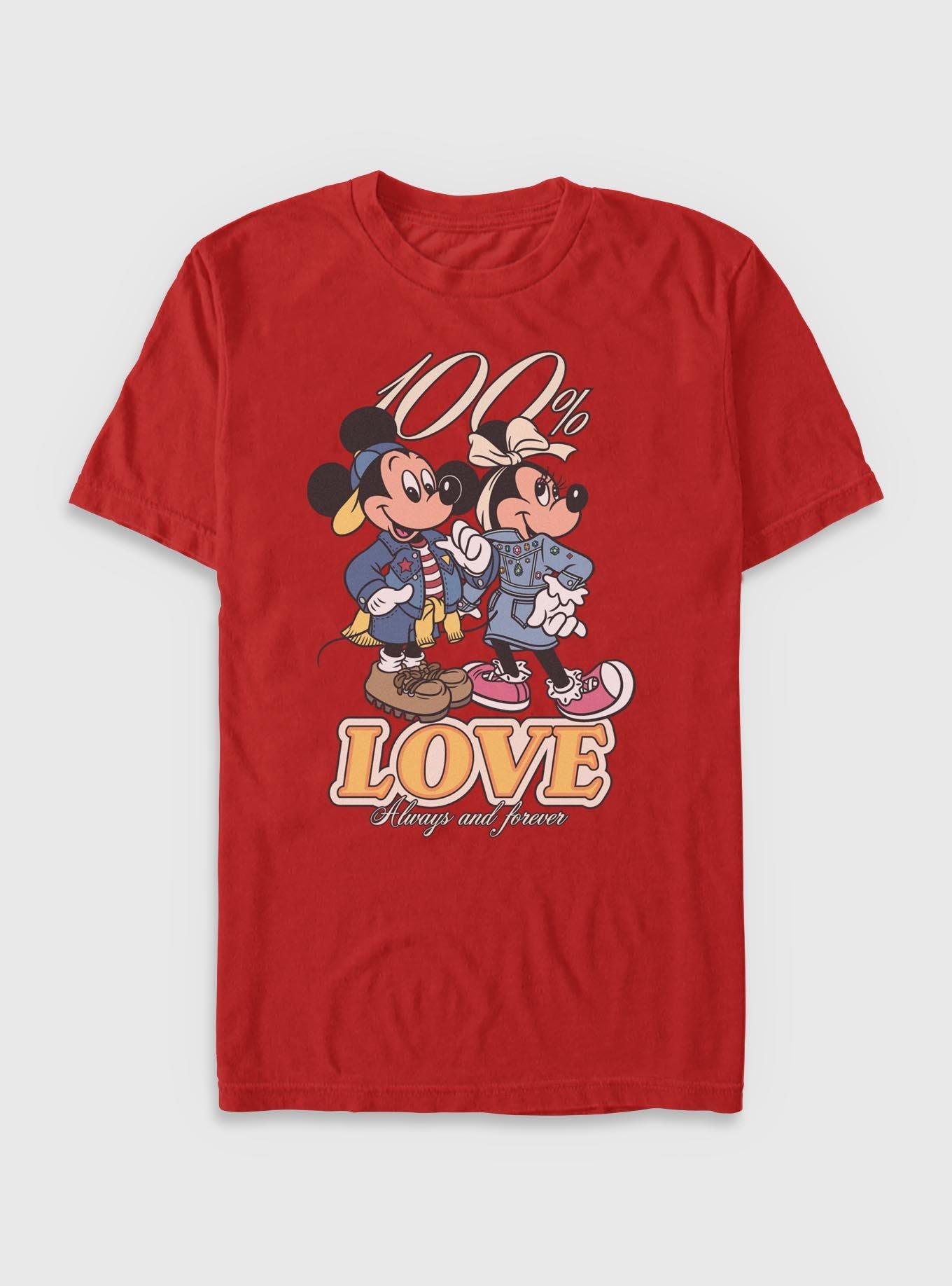 Disney Mickey Mouse Love Always And Forever T-Shirt, , hi-res