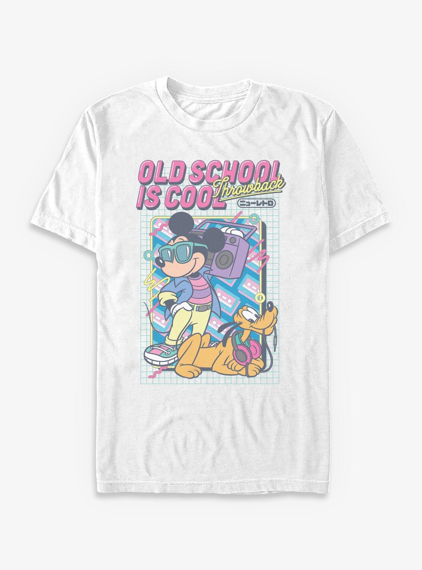 Disney Mickey Mouse Old School Is Cool T-Shirt