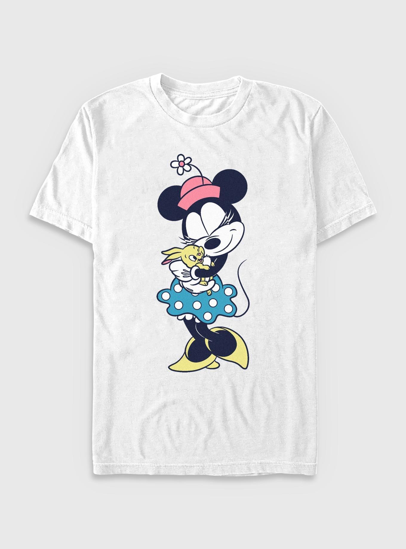 Disney Minnie Mouse And Bunny T-Shirt, , hi-res