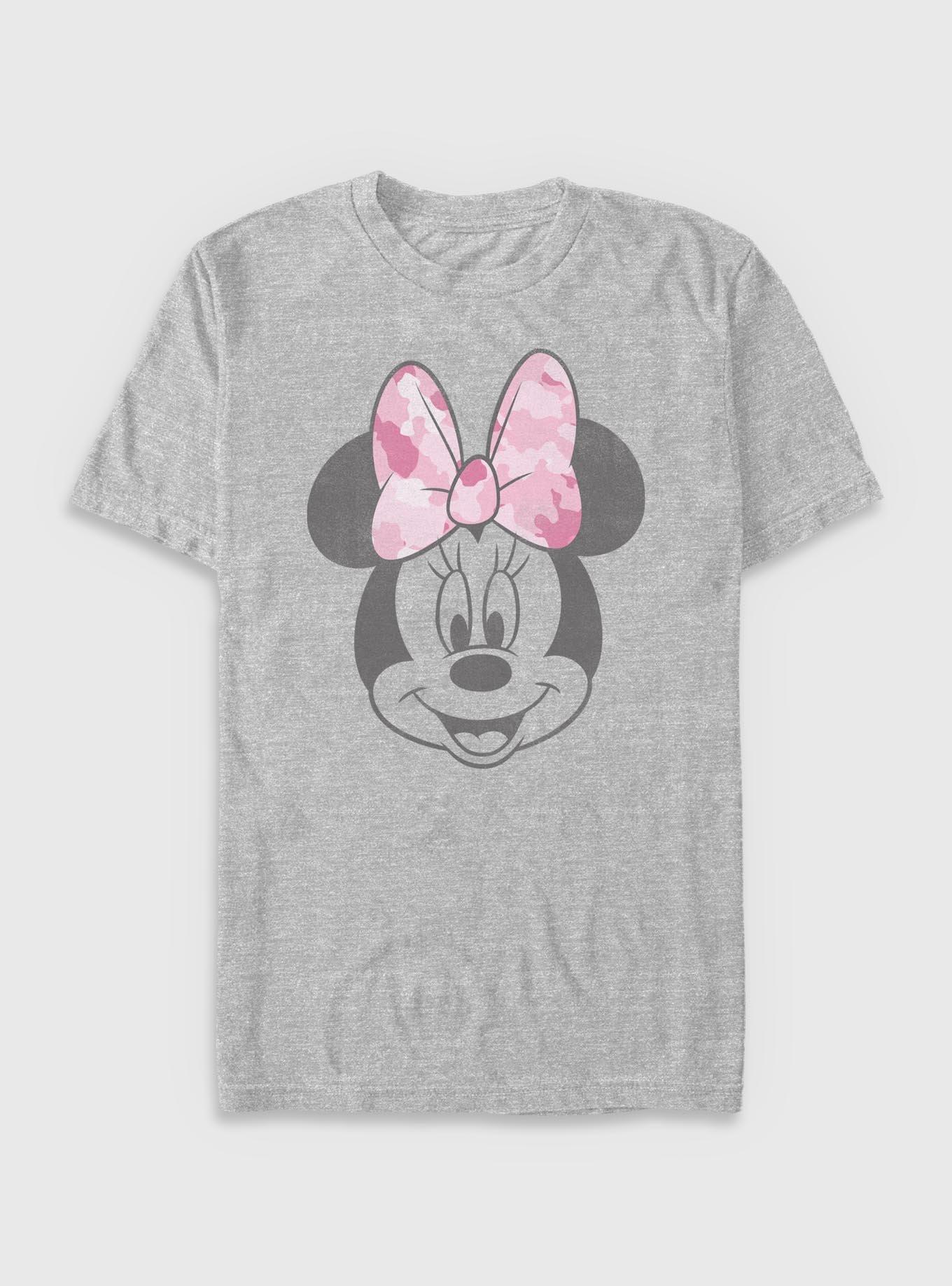 Disney Minnie Mouse Camo Bow T-Shirt, , hi-res
