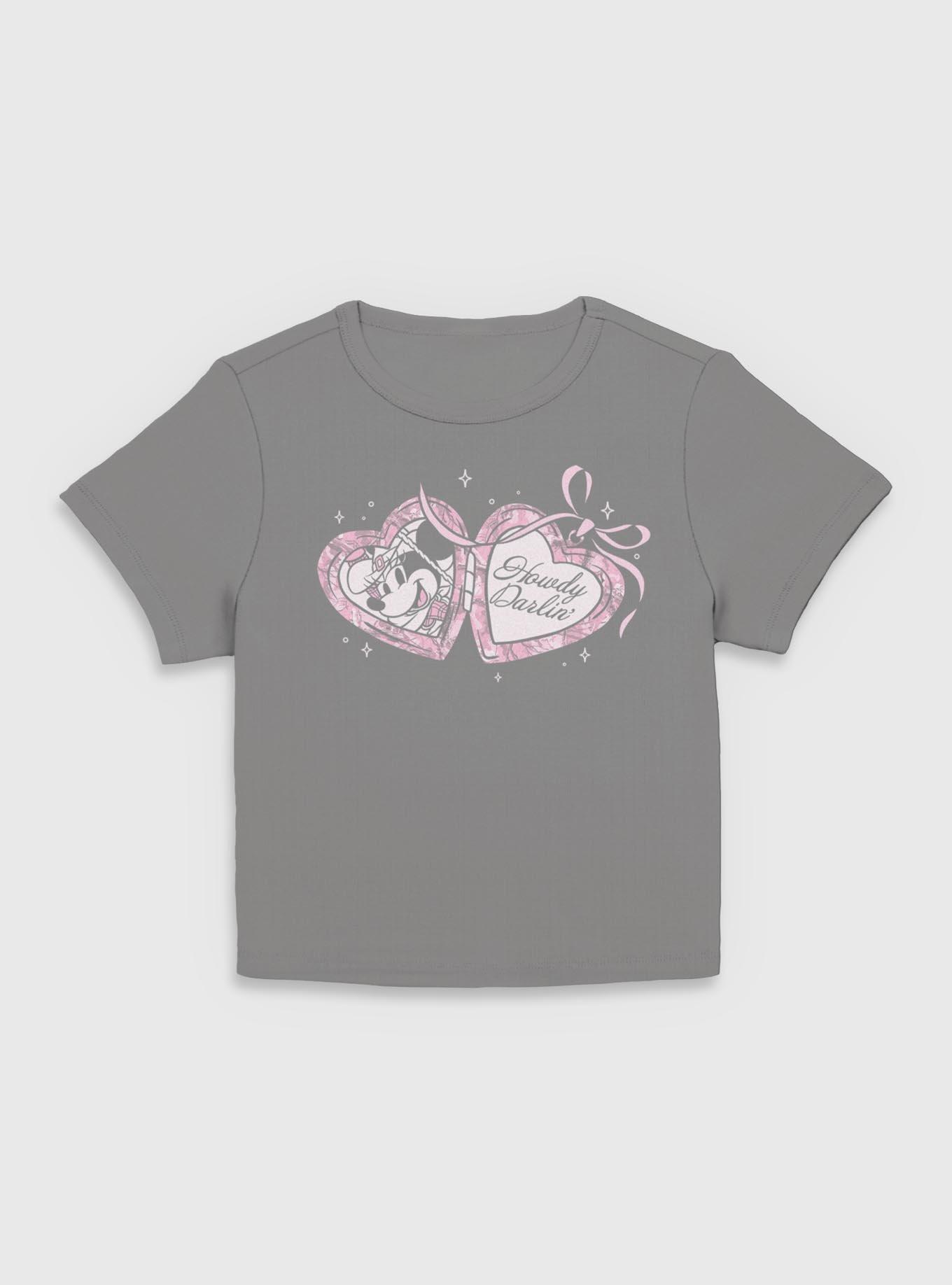 Disney Minnie Mouse Cowgirl Heart Locket Girls Baby T-Shirt, , hi-res