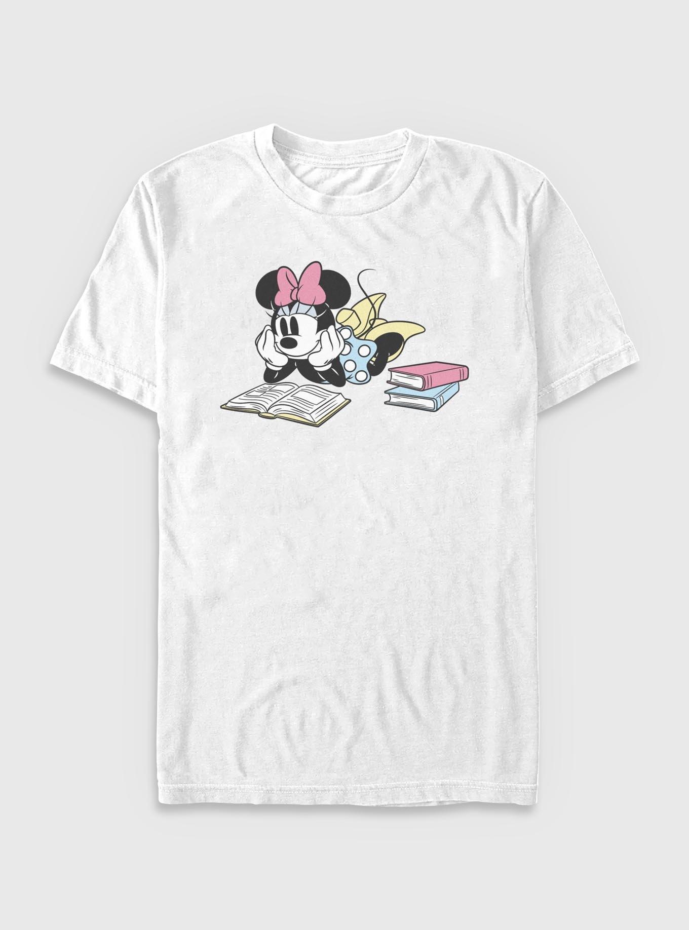 Disney Minnie Mouse And Books T-Shirt, , hi-res