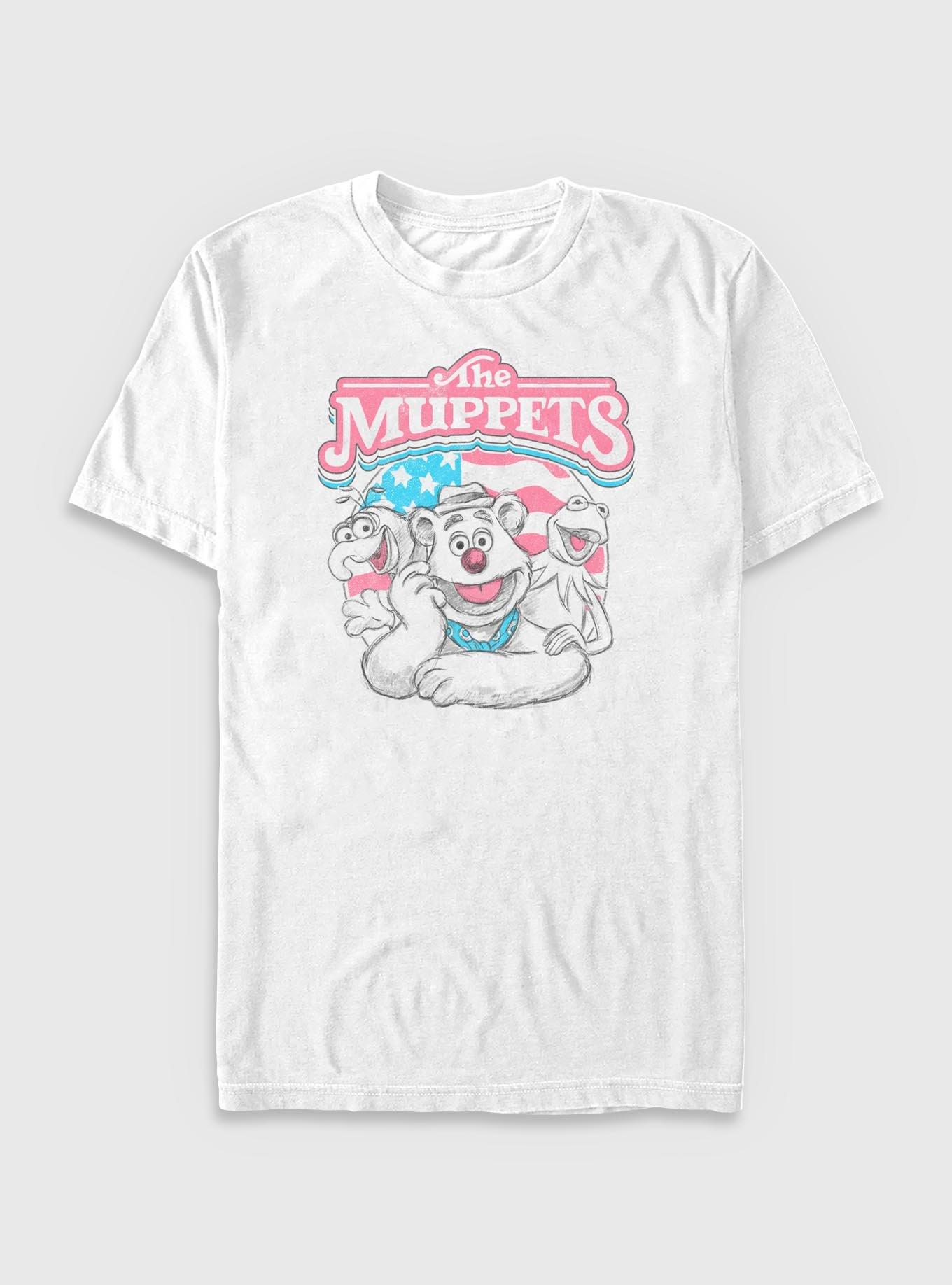 Disney The Muppets Vintage Flag T-Shirt, , hi-res
