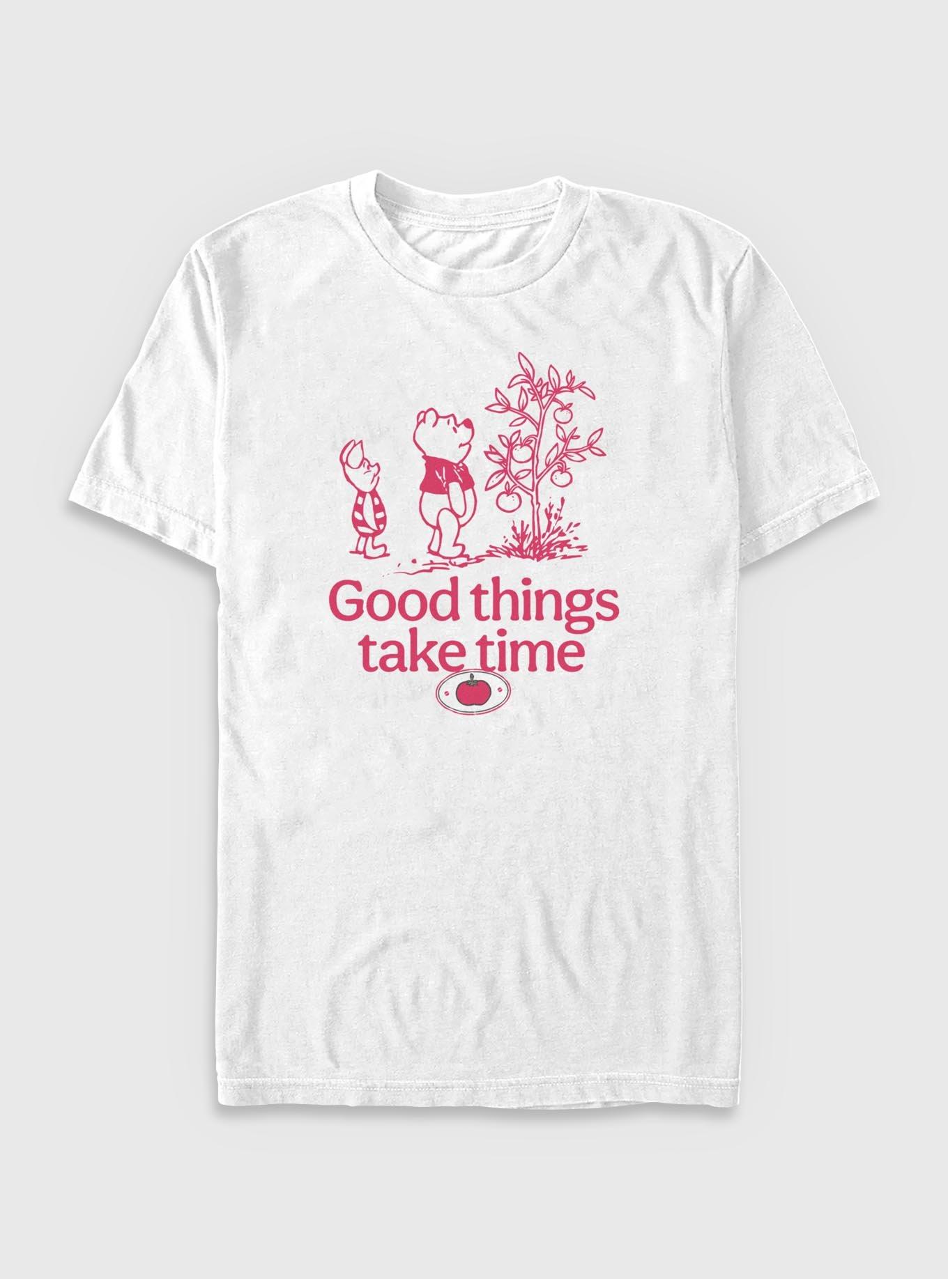 Disney Winnie The Pooh Good Things Take Time T-Shirt, , hi-res