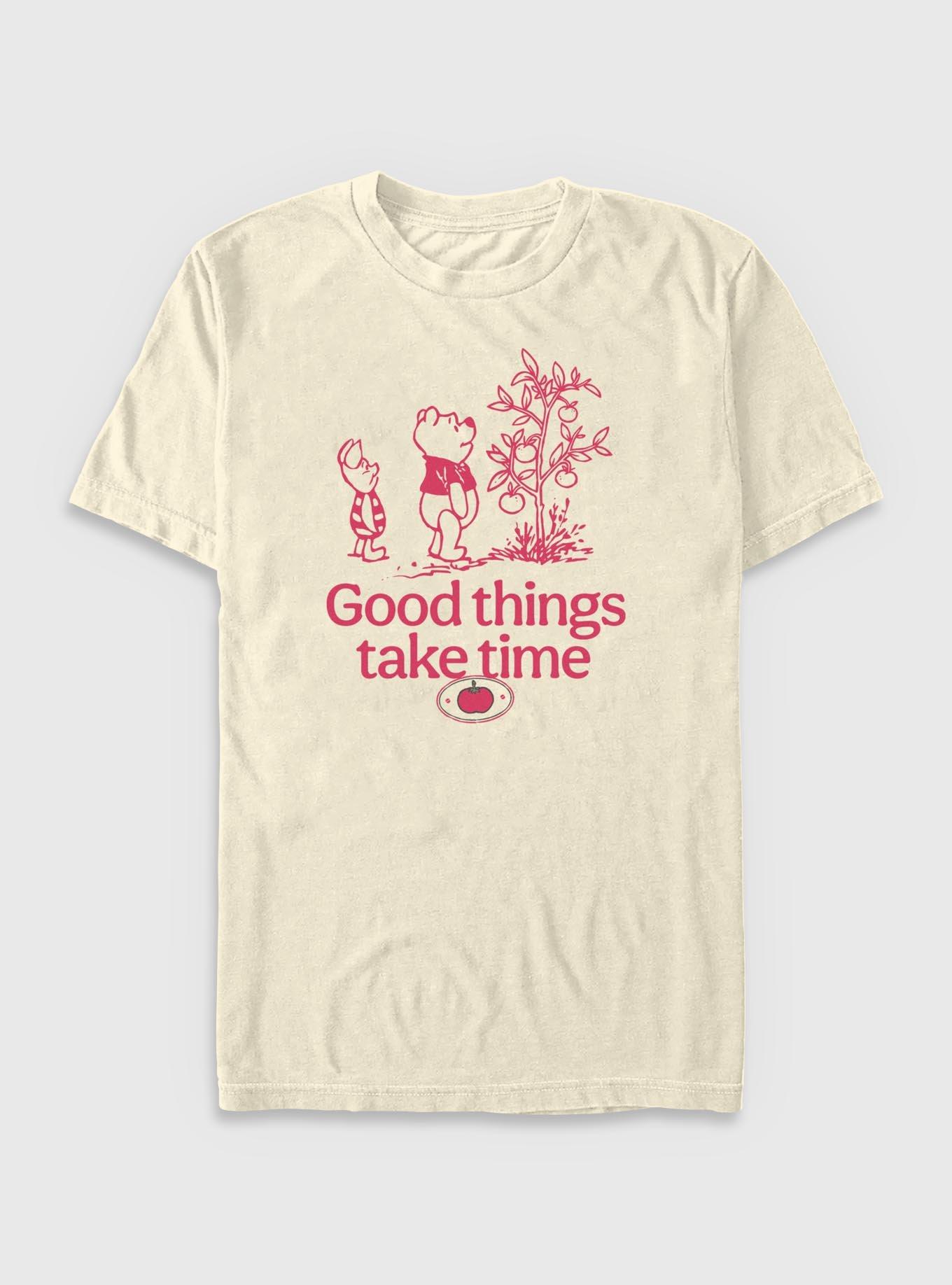 Disney Winnie The Pooh Good Things Take Time T-Shirt, , hi-res