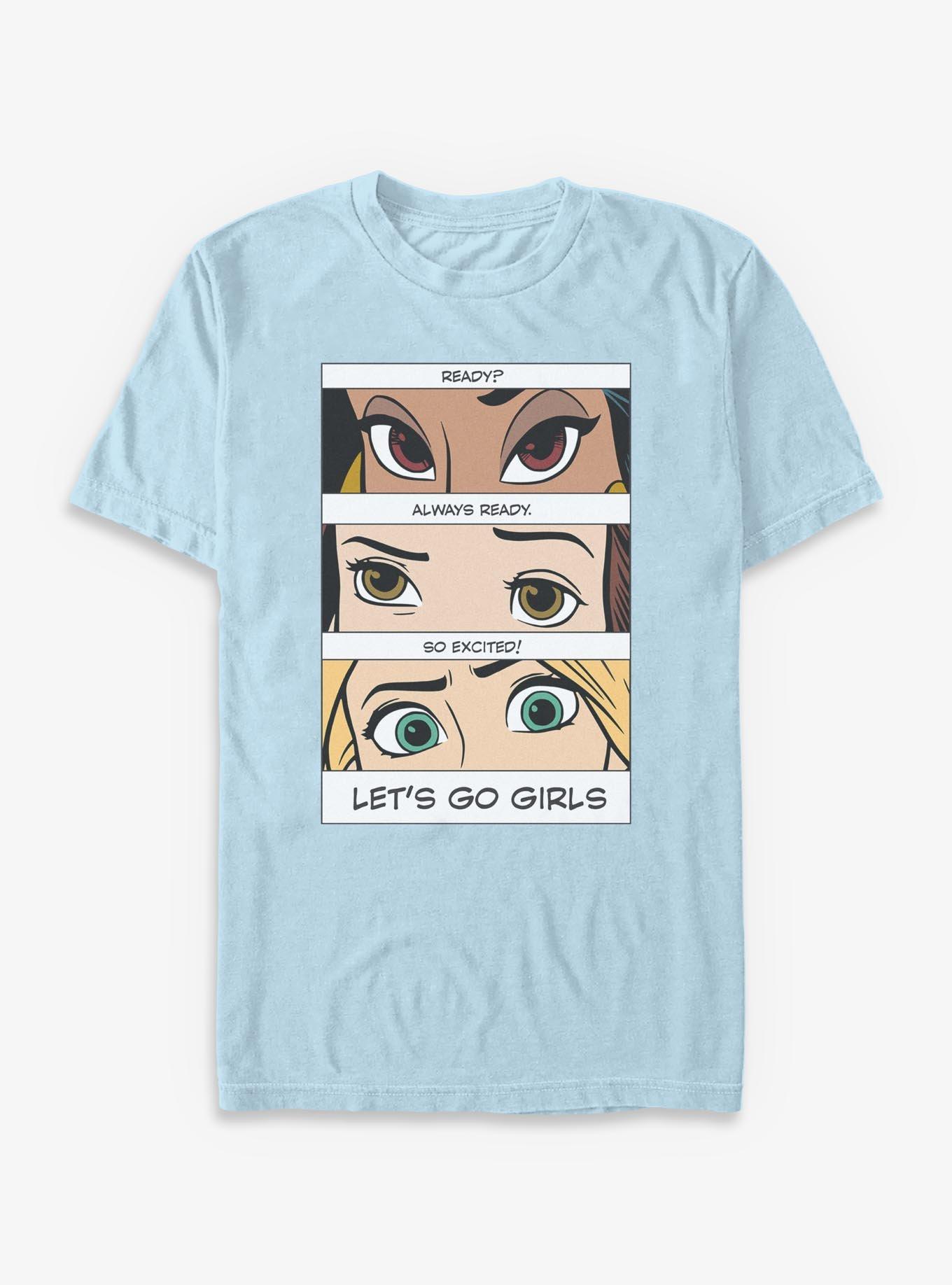 Disney Princesses Let's Go Girls T-Shirt