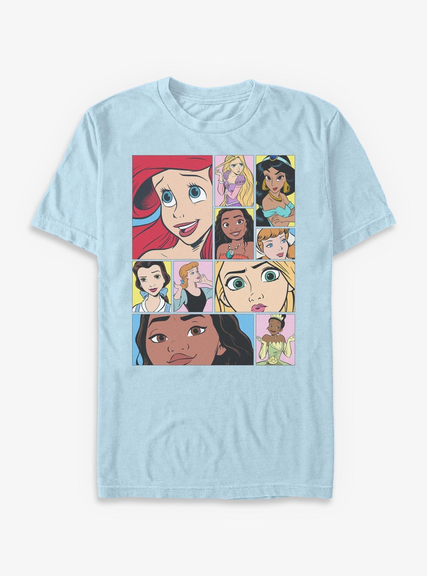 Disney Princesses Face Box Up T-Shirt