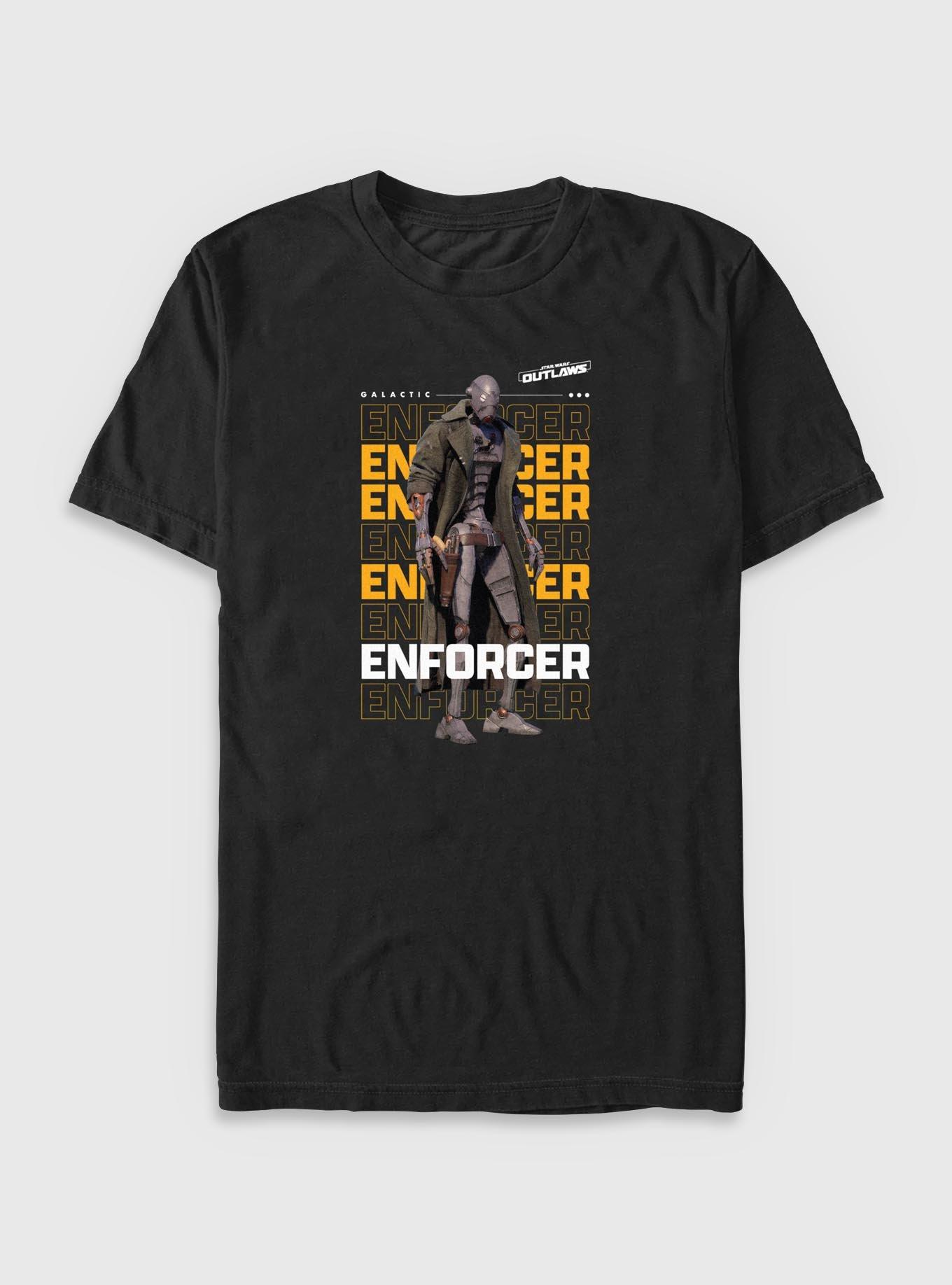 Star Wars Outlaws Galactic Enforcer Big & Tall, BLACK, hi-res