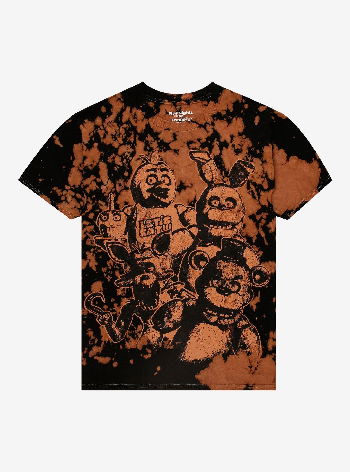 Five Nights At Freddy's Acid Wash T-Shirt, , hi-res
