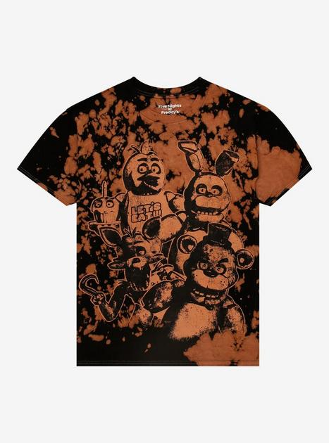Five Nights At Freddy's Acid Wash T-Shirt | Hot Topic