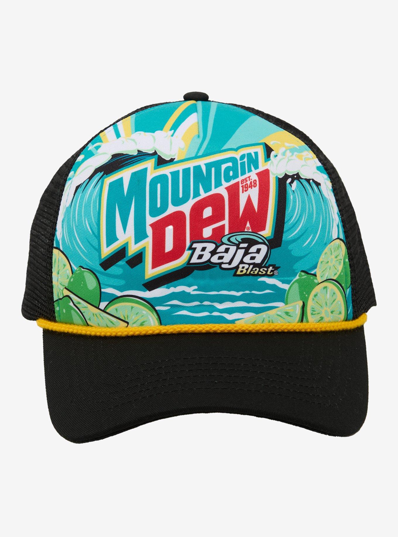 Mountain Dew Baja Blast Trucker Hat, , hi-res