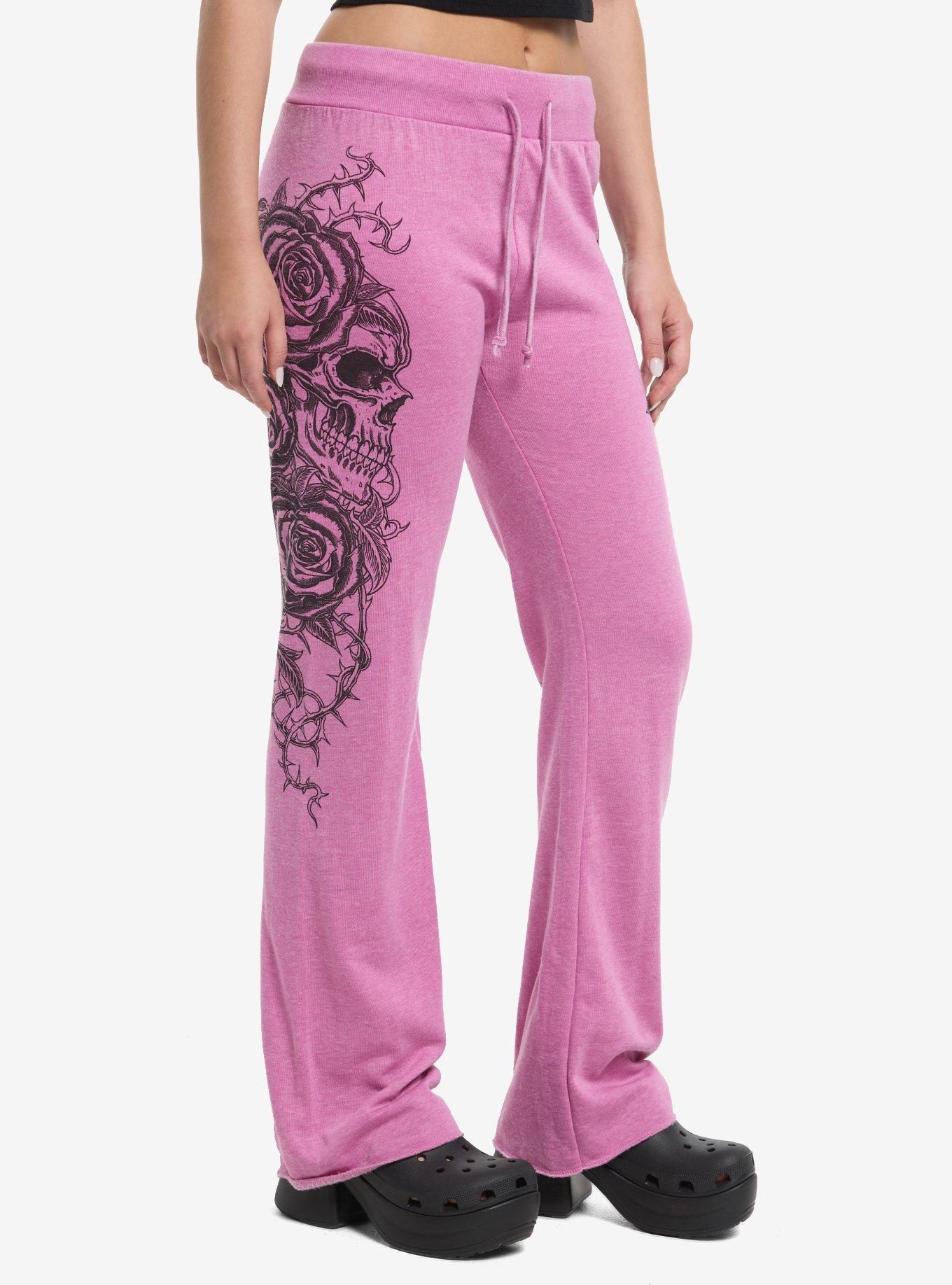 Affliction Clothing Rose Vine Skeleton Lounge Pants, , hi-res