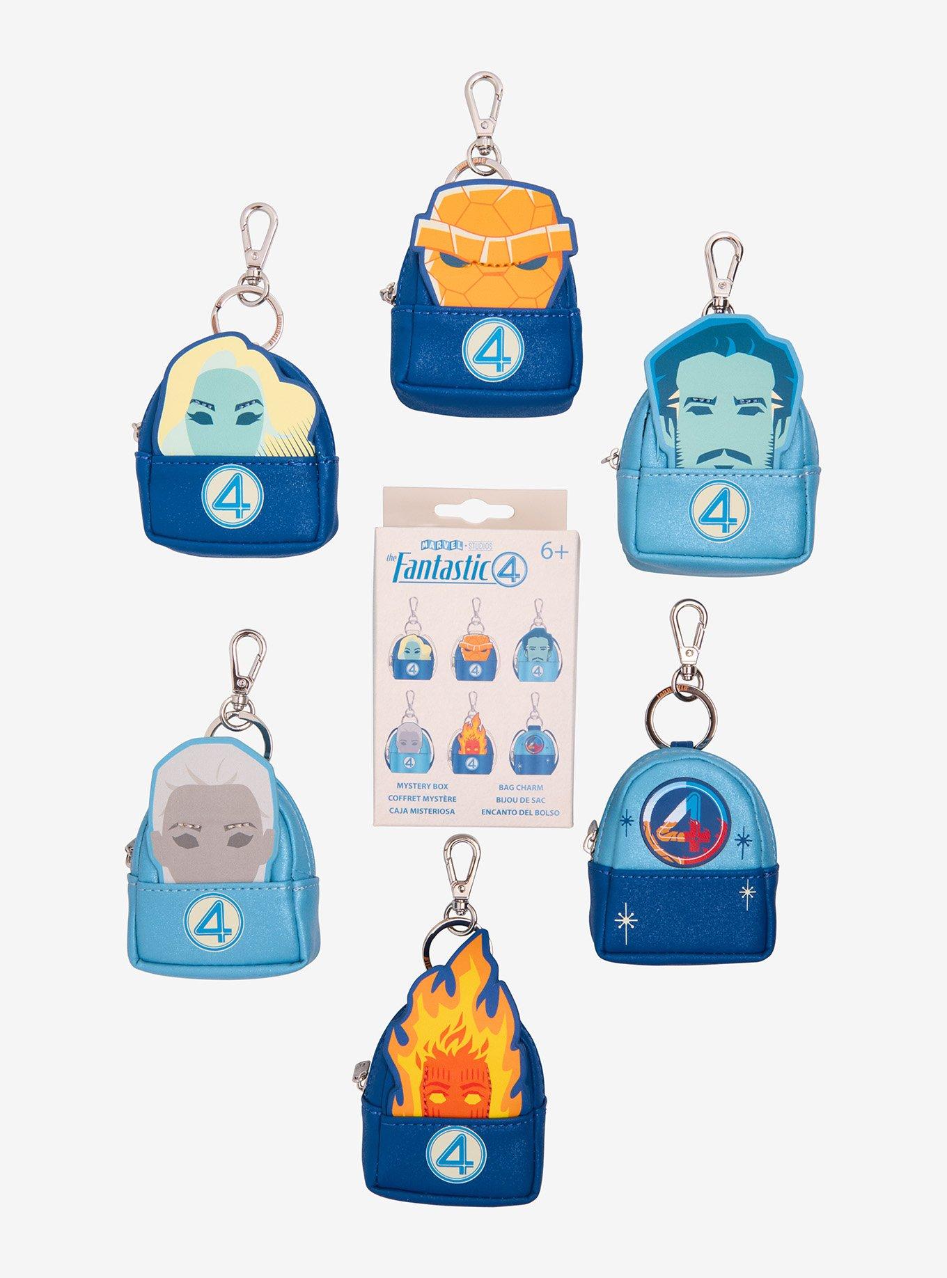Loungefly Marvel The Fantastic Four Character Blind Box Mini Backpack Keychain