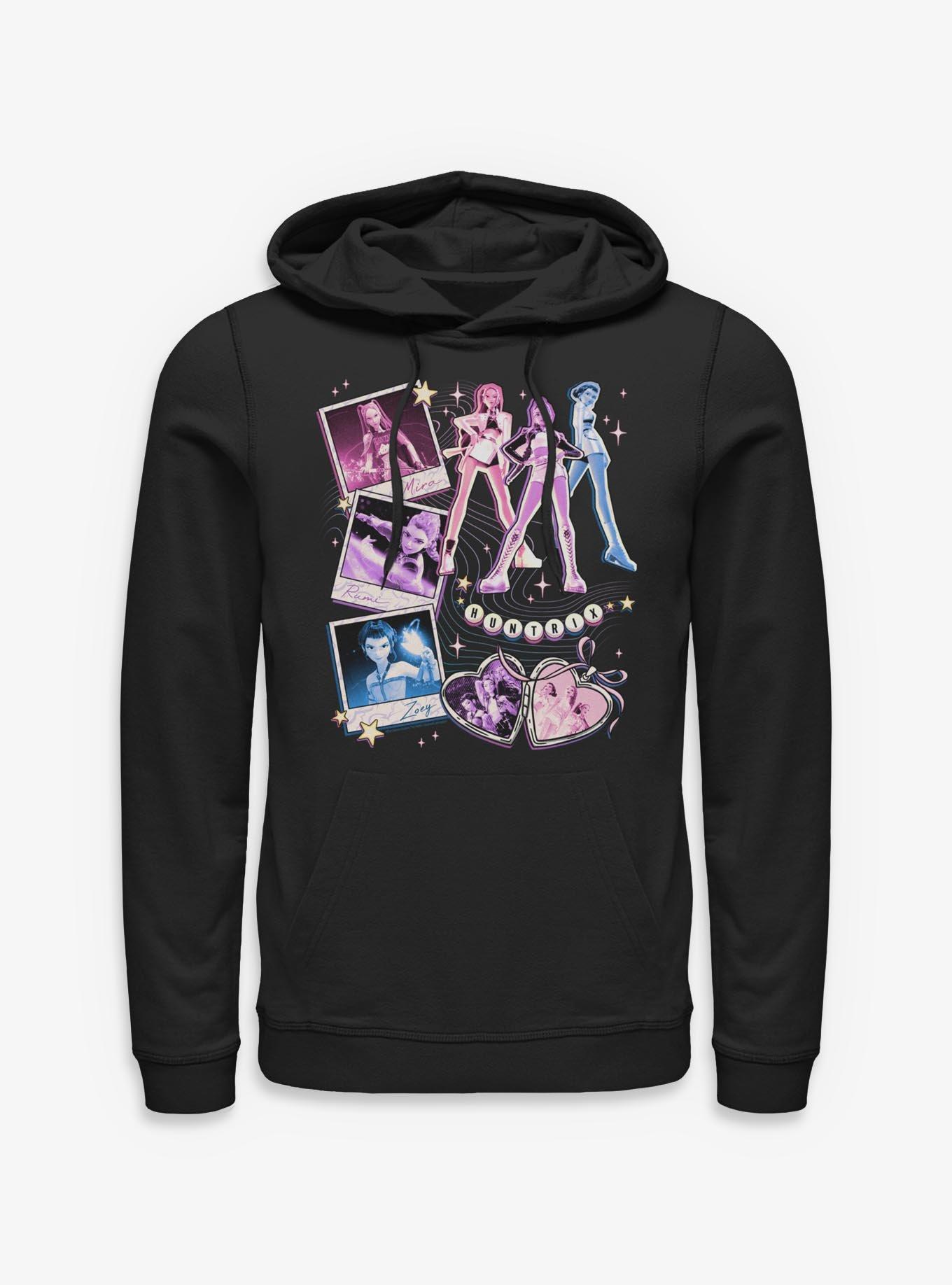 KPop Demon Hunters Huntrix Instant Picture Collage Hoodie, , hi-res
