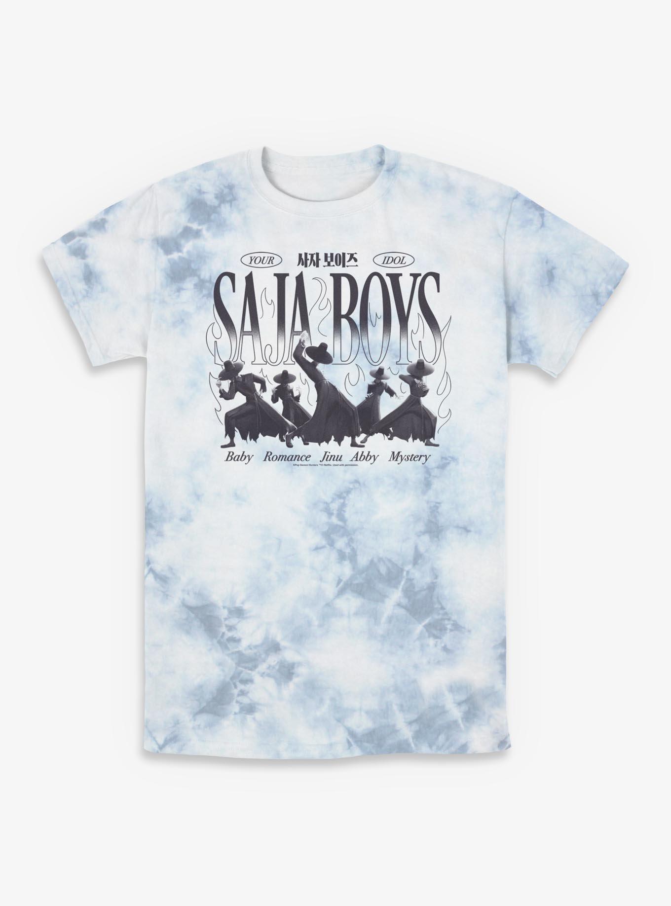 KPop Demon Hunters Your Idol Saja Boys Tie-Dye T-Shirt, , hi-res