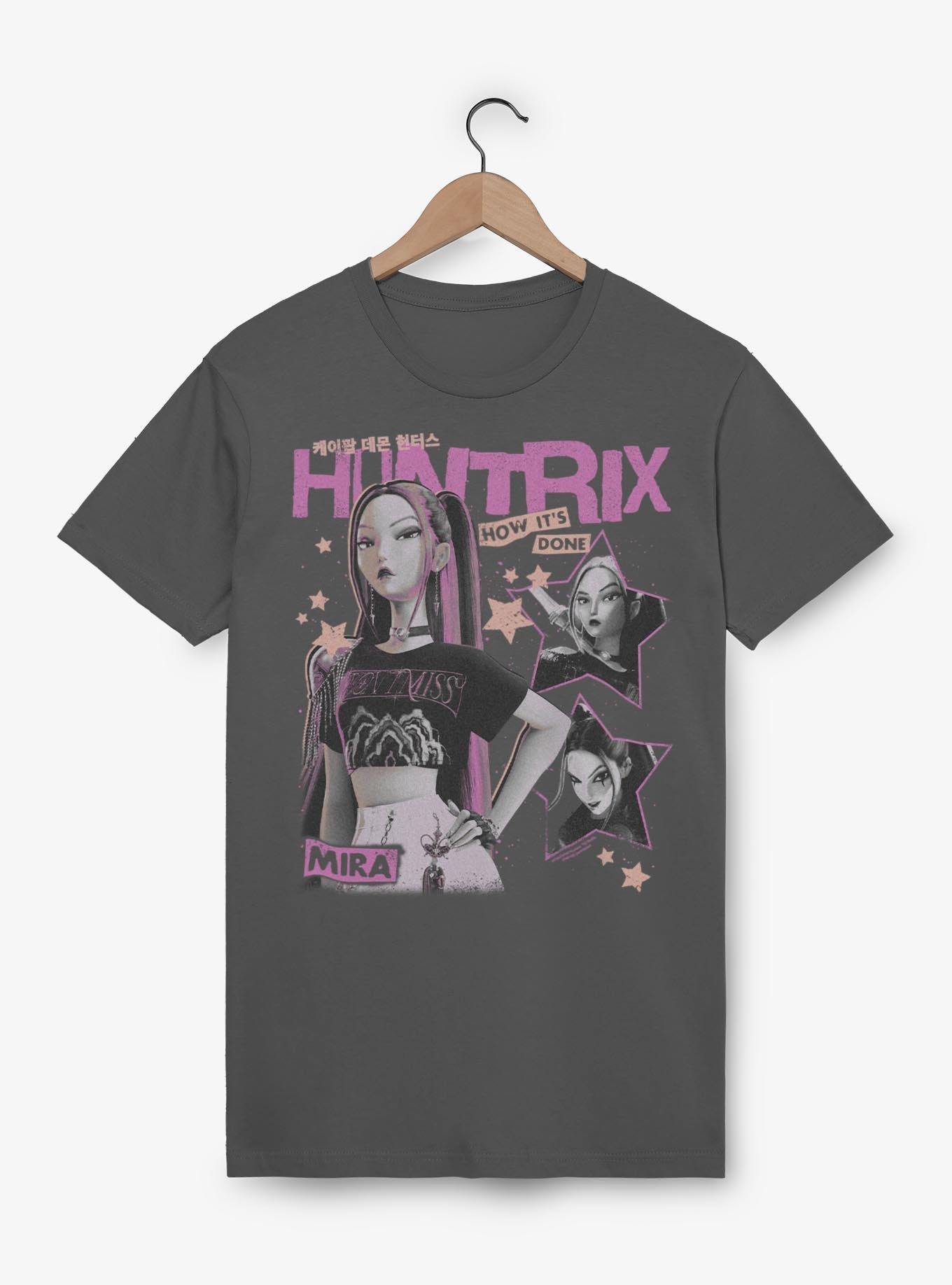 KPop Demon Hunters Huntrix Mira Stars Collage T-Shirt, , hi-res