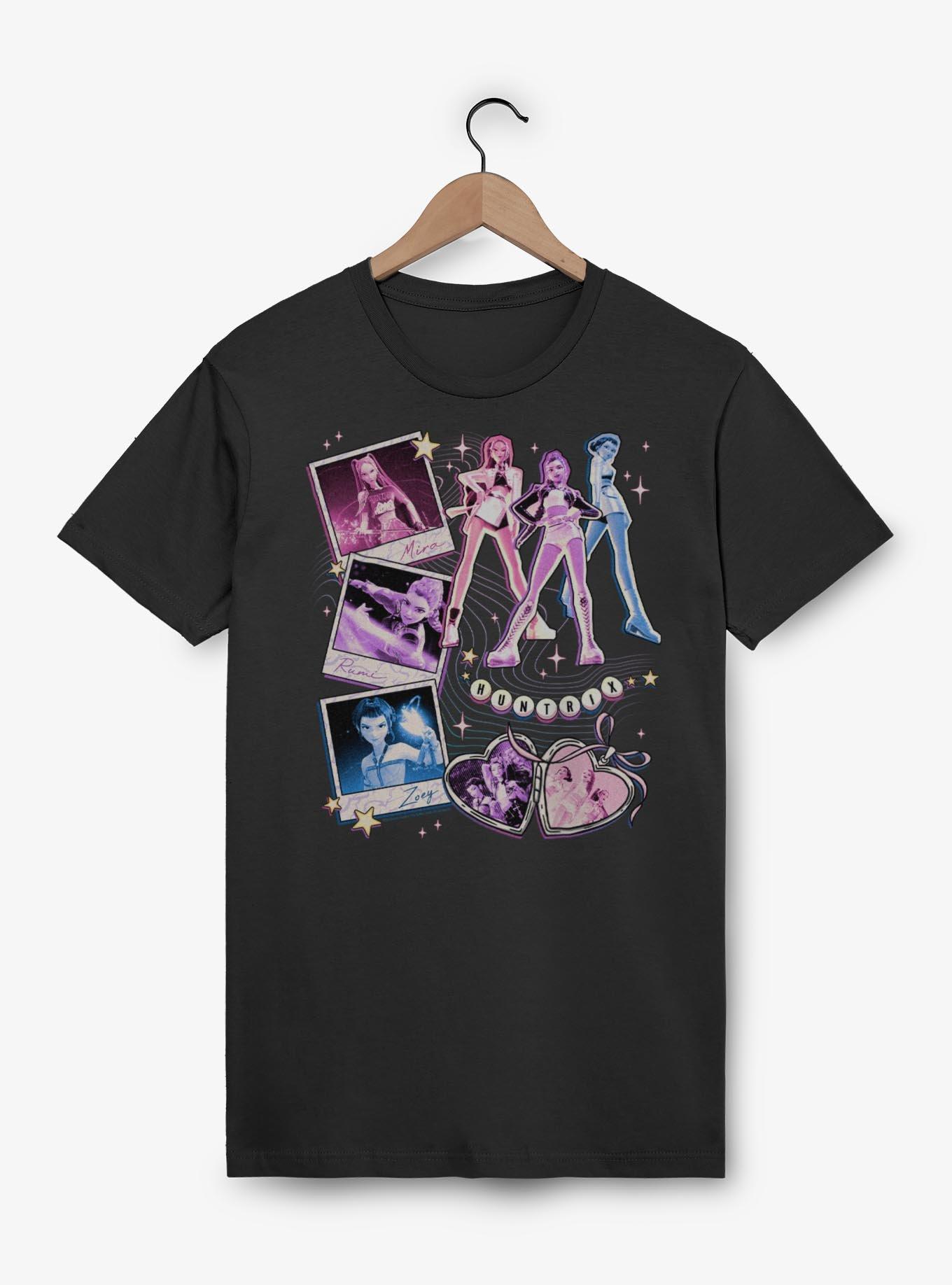 KPop Demon Hunters Huntrix Instant Picture Collage T-Shirt, , hi-res