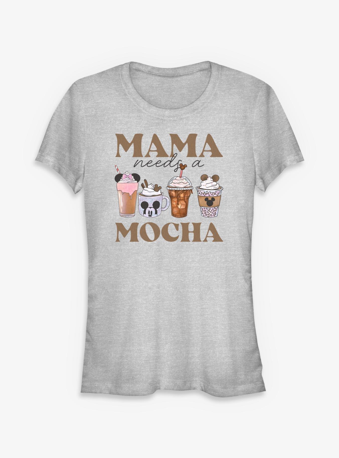 Disney Mickey Mouse Mama Needs A Mocha Girls T-Shirt