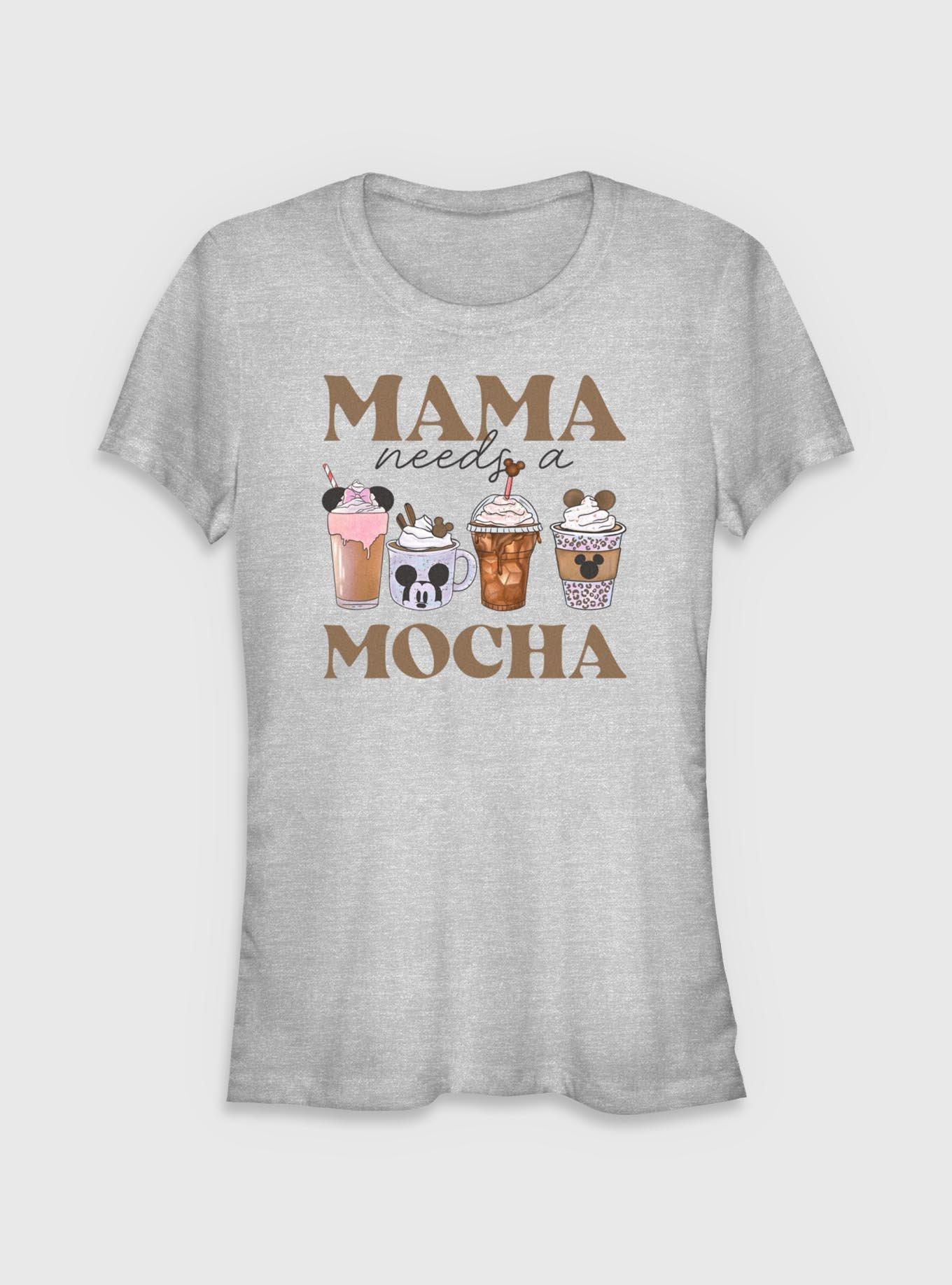 Disney Mickey Mouse Mama Needs A Mocha Girls T-Shirt, , hi-res