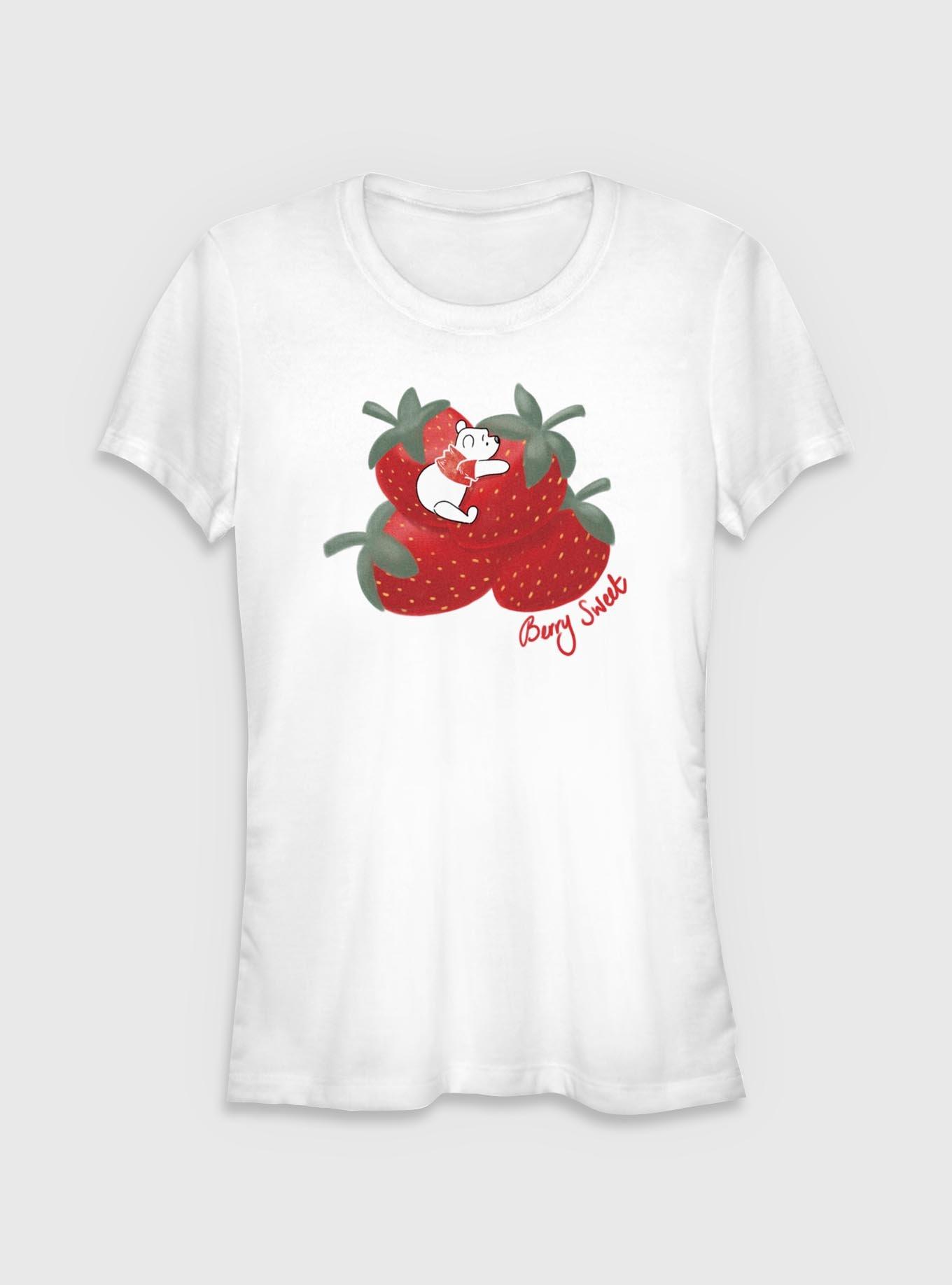 Disney Winnie The Pooh Strawberry Berry Sweet Girls T-Shirt, , hi-res