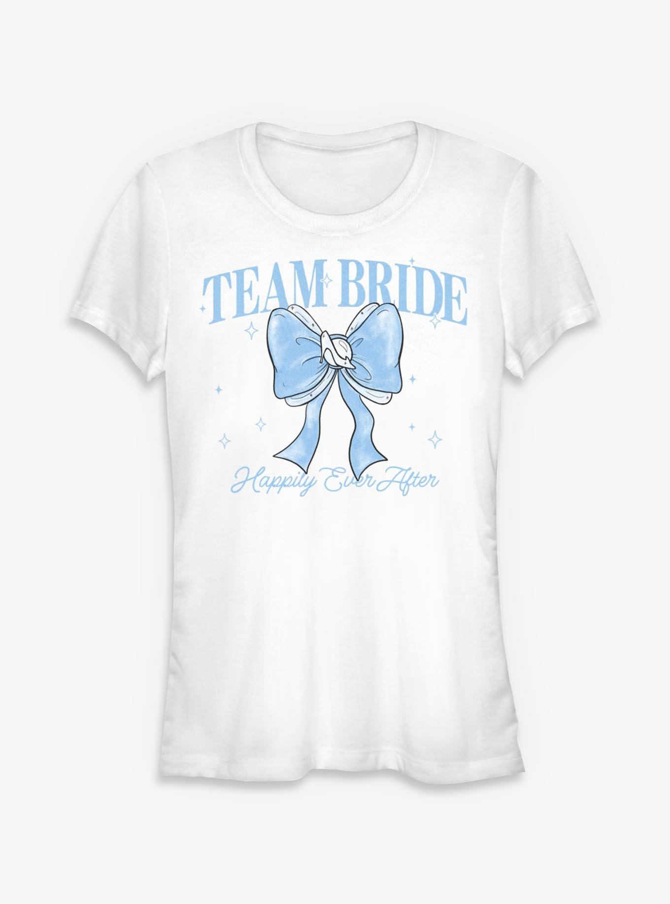 Disney Princesses Cinderella Team Bride Girls T-Shirt