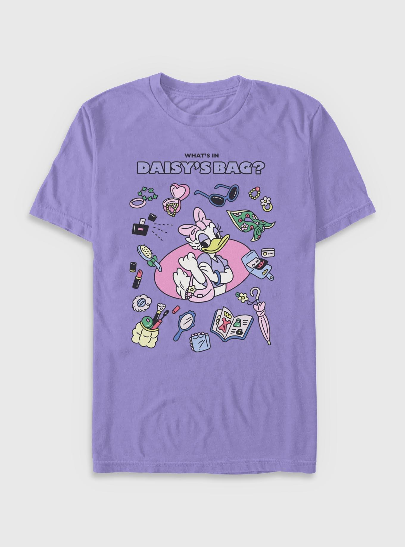 Disney Daisy Duck What's In Daisy's Bag Garment Dye T-Shirt, , hi-res