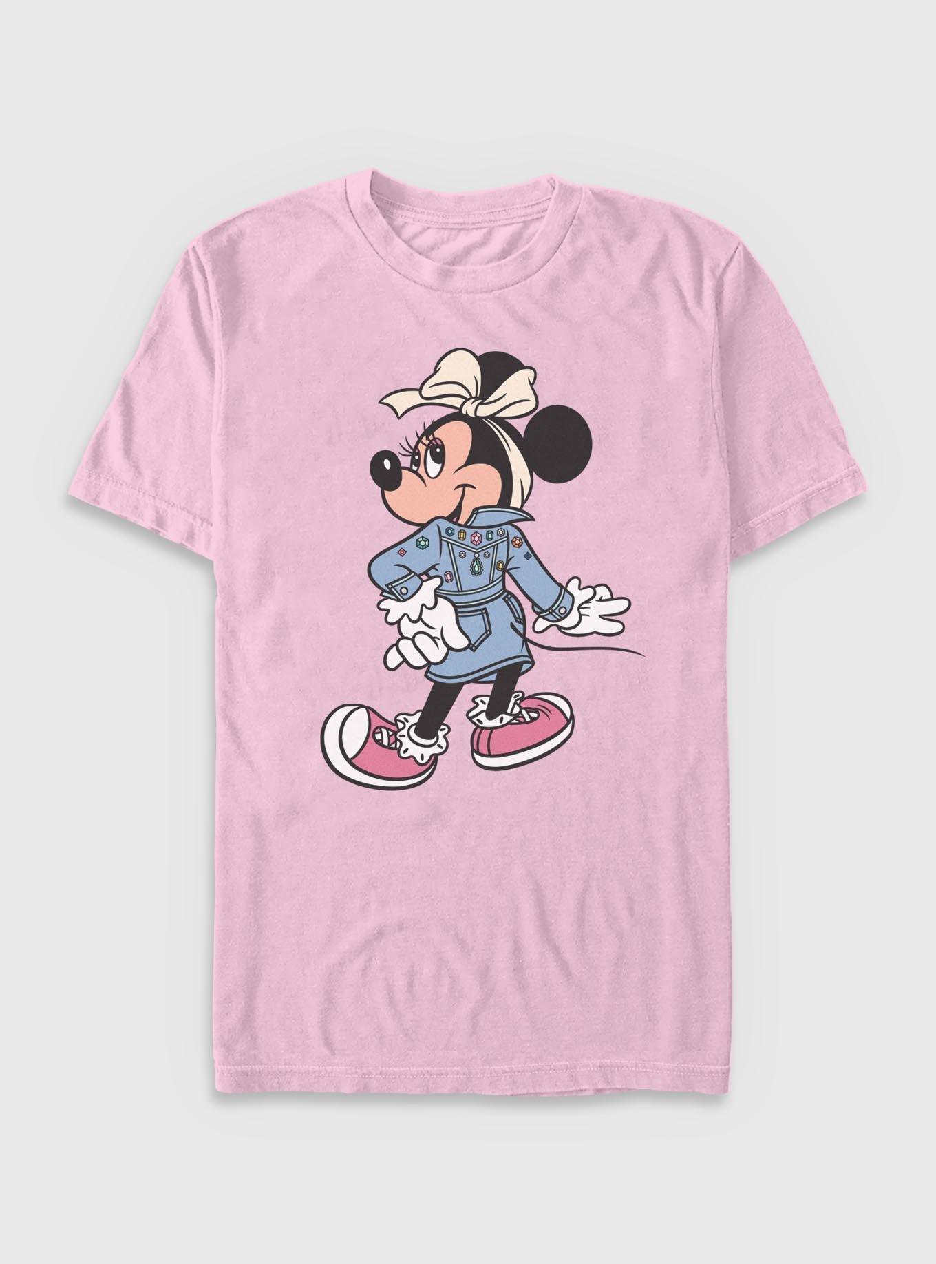 Disney Minnie Mouse Pose Garment Dye T-Shirt, , hi-res
