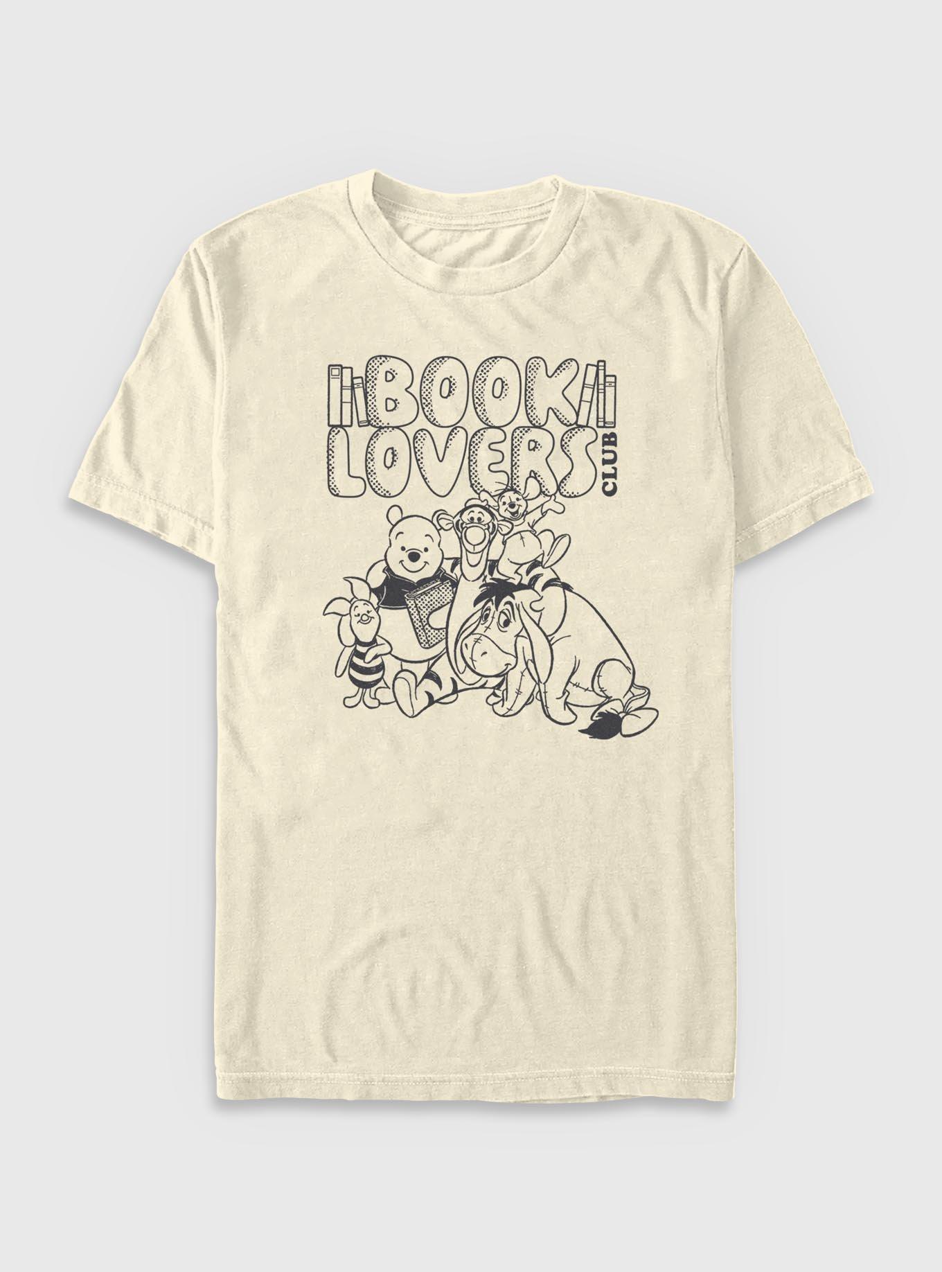 Disney Winnie The Pooh We Love Books Garment Dye T-Shirt, , hi-res