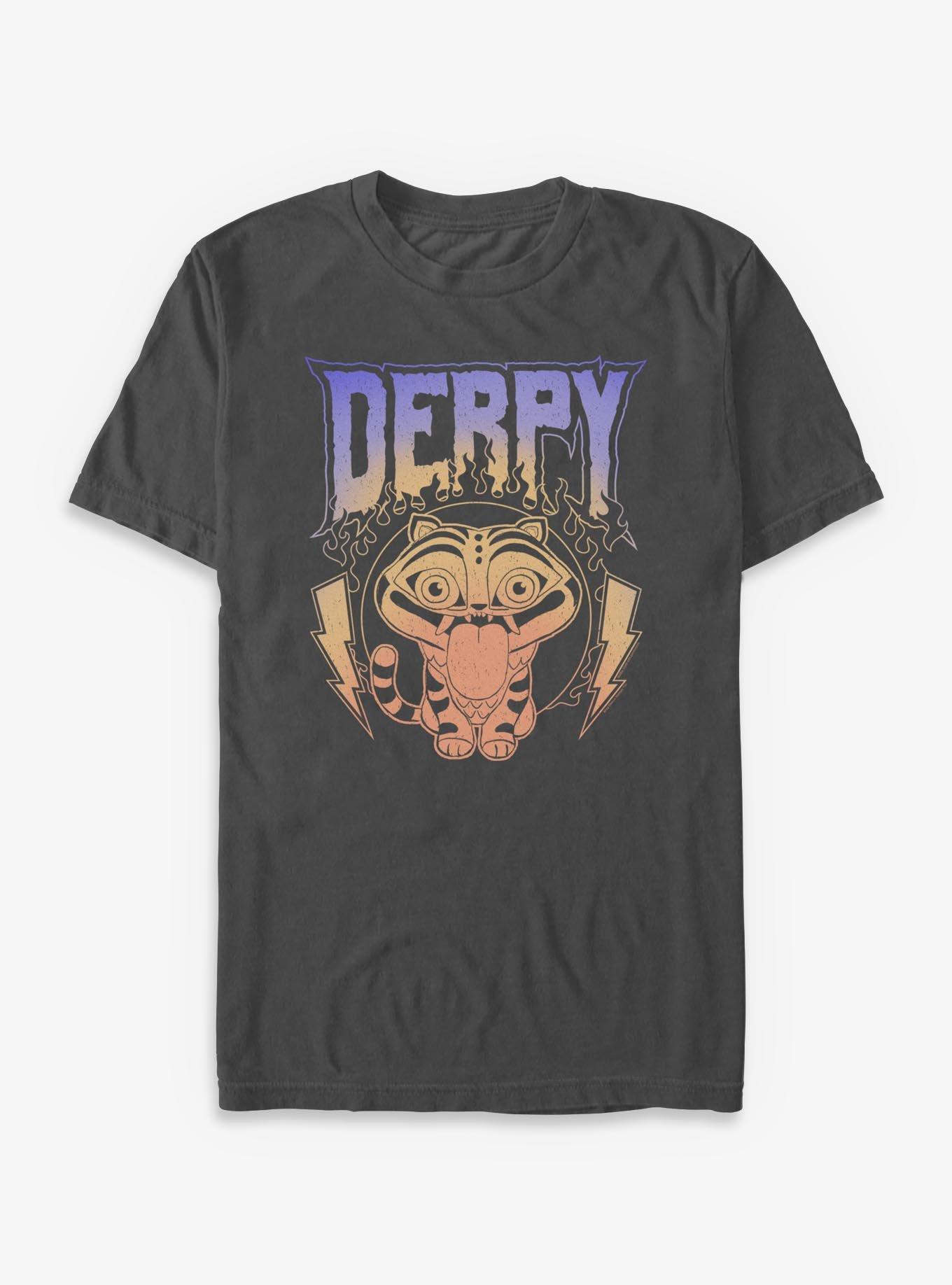 KPop Demon Hunters Derpy Tiger Rock T-Shirt