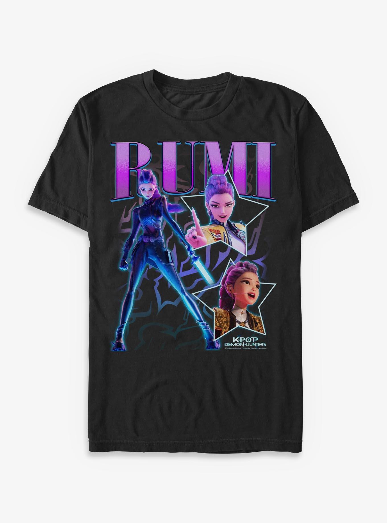 KPop Demon Hunters Rumi Collage T-Shirt