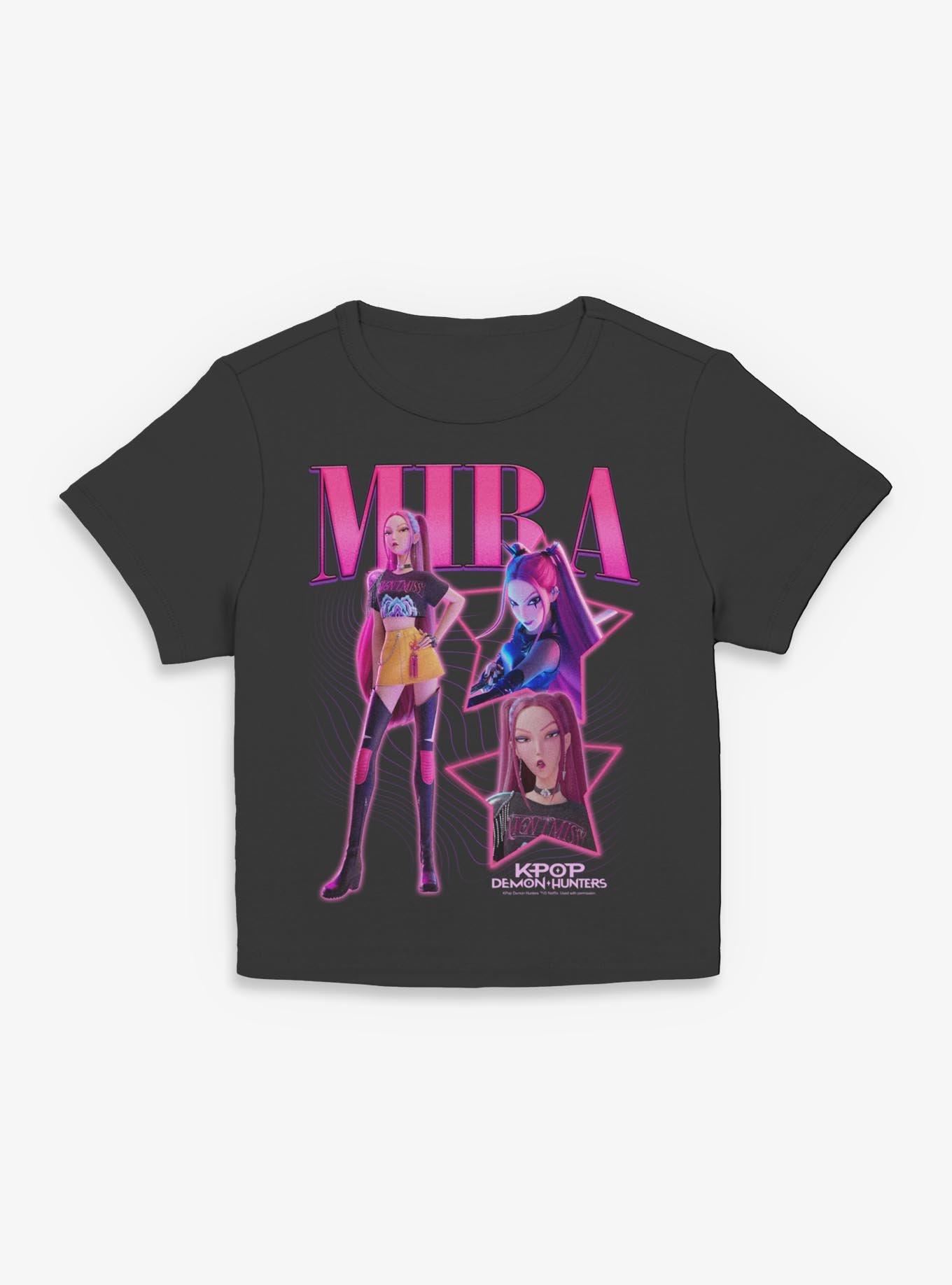 KPop Demon Hunters Mira Collage Girls Baby T-Shirt
