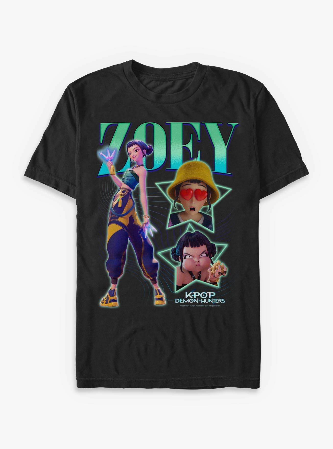KPop Demon Hunters Zoey Collage T-Shirt, , hi-res
