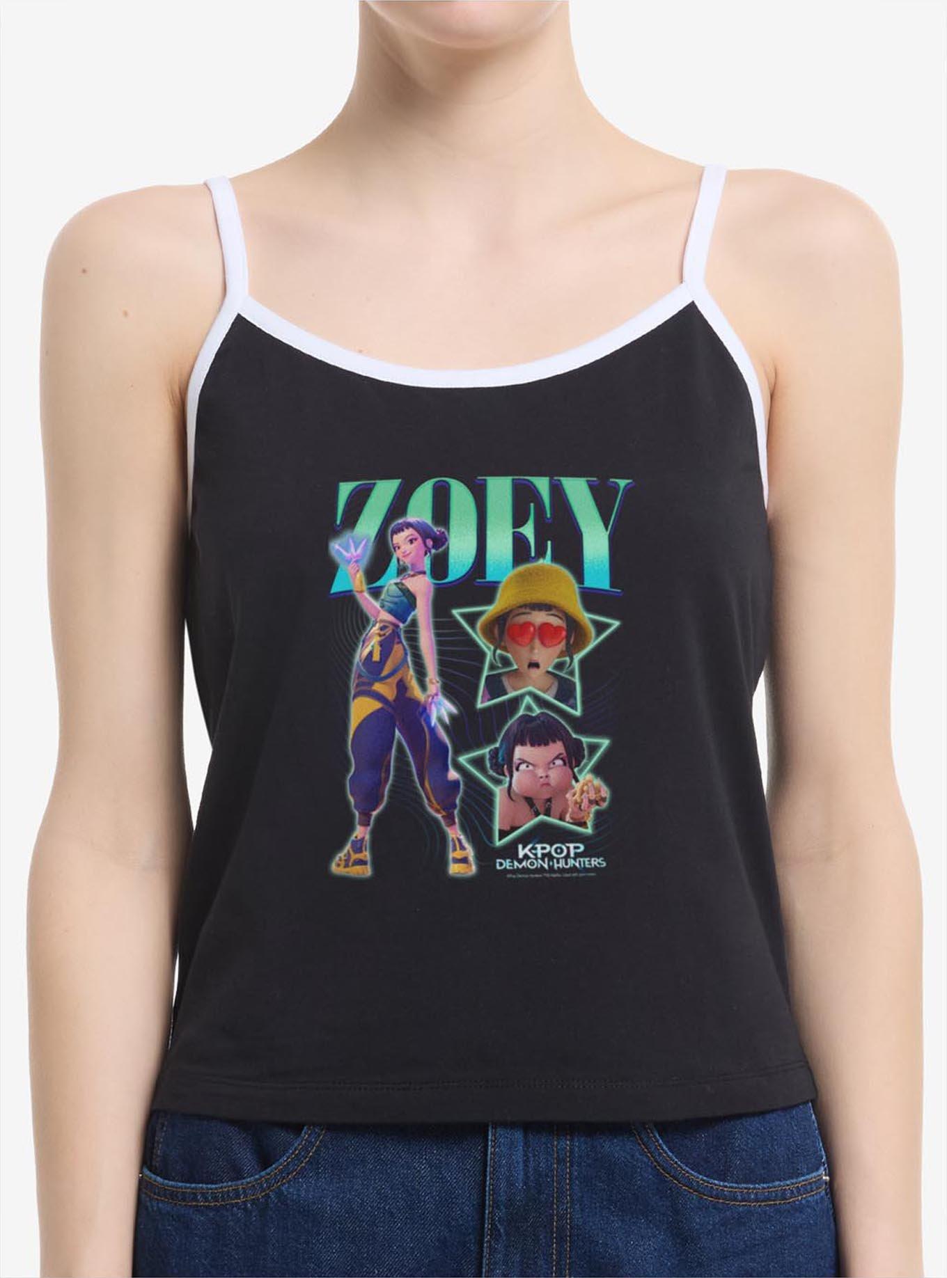 KPop Demon Hunters Zoey Collage Girls Cami Tank, , hi-res
